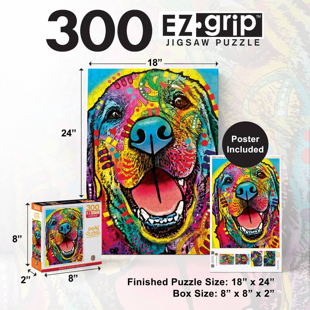 Dean Russo - I'm Rocky, Nice to Meet You 300 Piece EZ Grip Jigsaw Puzzle - Image 5