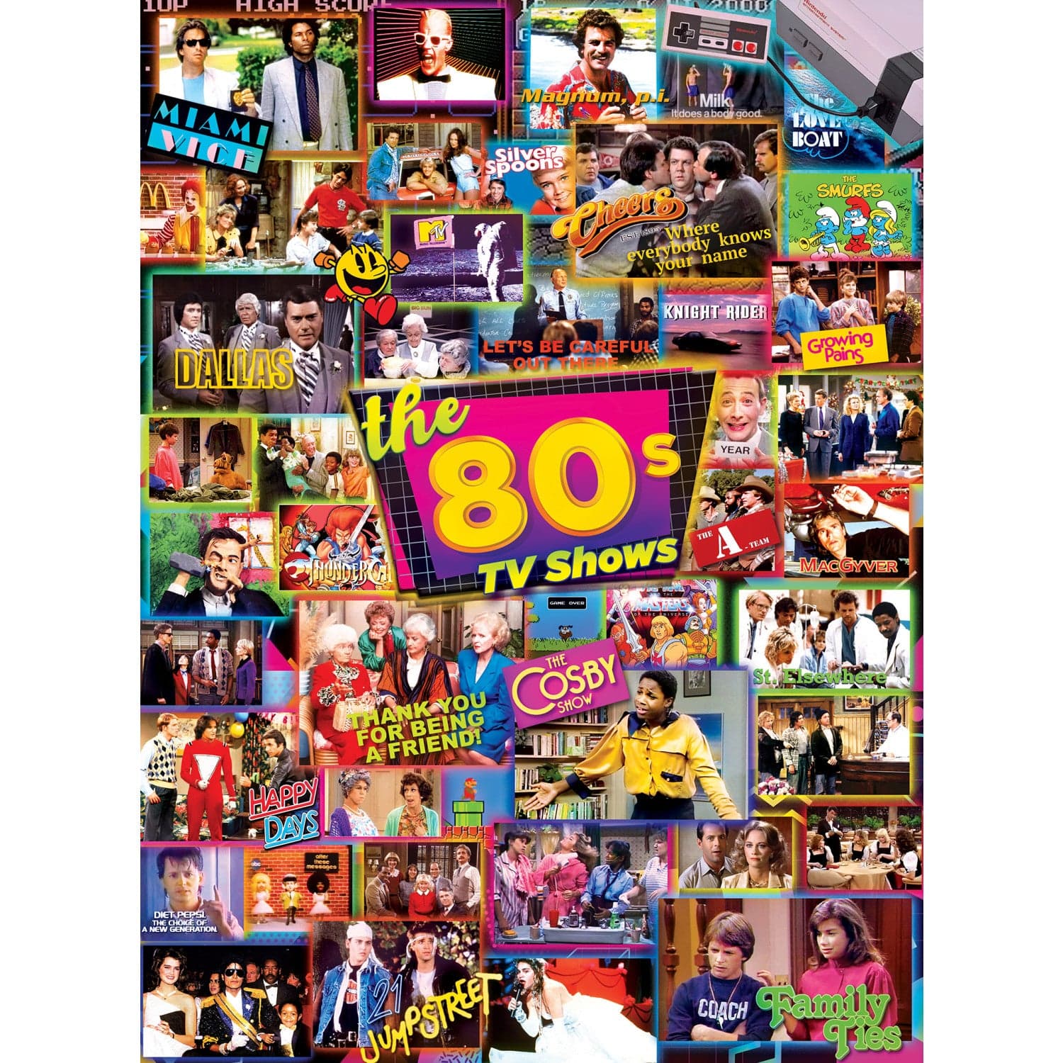 Decades - The 80's 500 Piece Jigsaw Puzzles 3 Pack - Image 3