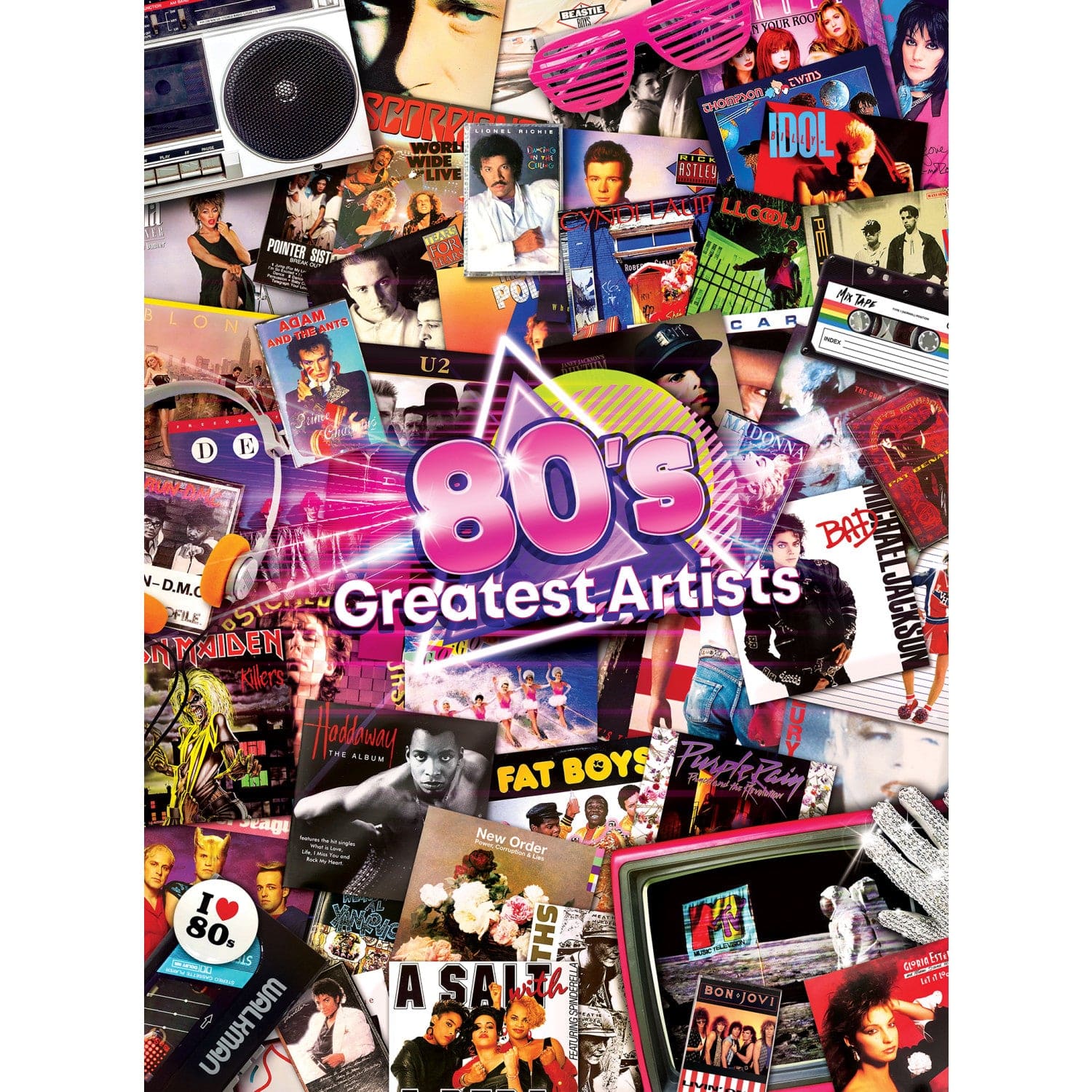 Decades - The 80's 500 Piece Jigsaw Puzzles 3 Pack - Image 4