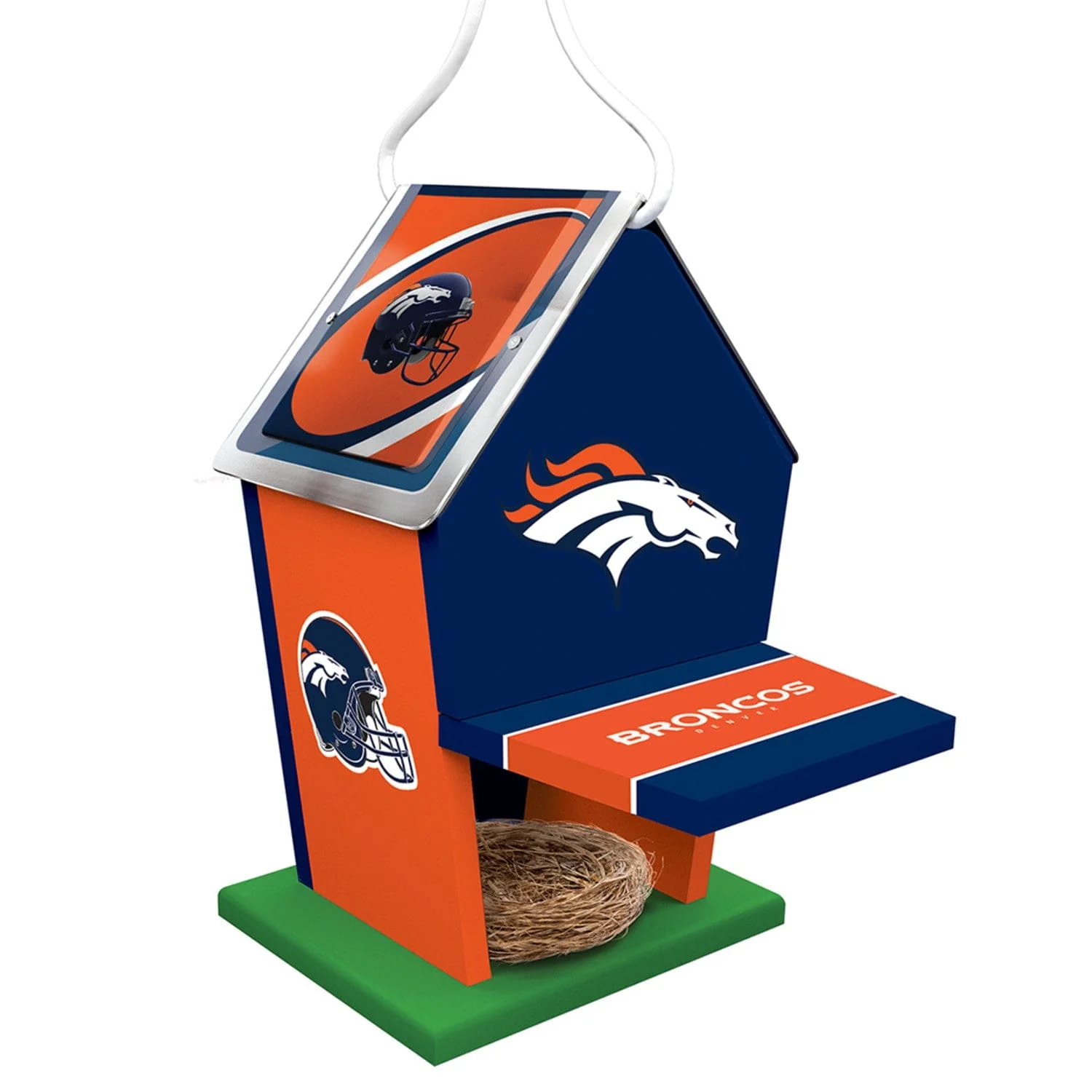 Denver Broncos Birdhouse - Image 2