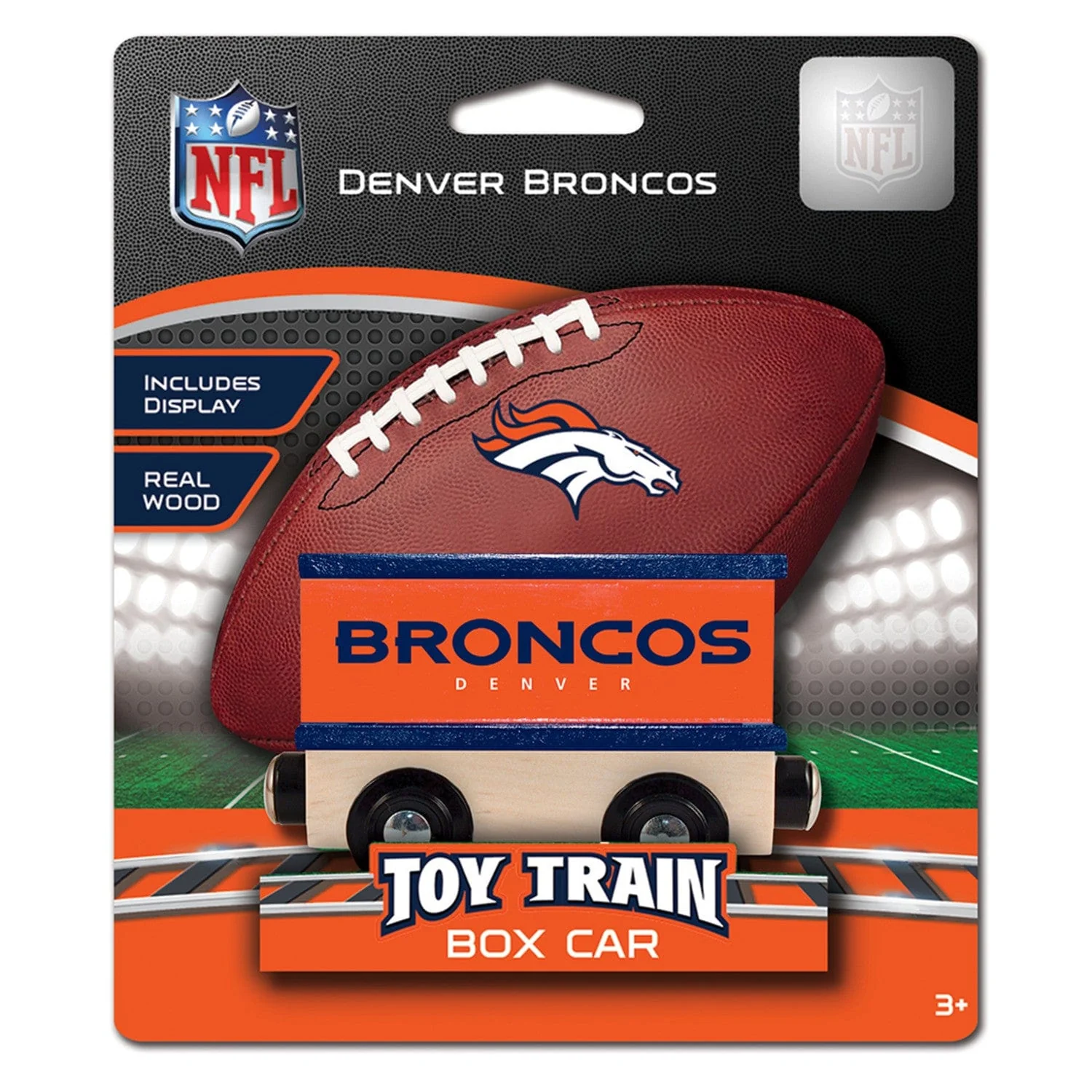 Denver Broncos Toy Train Box Car - Image 2