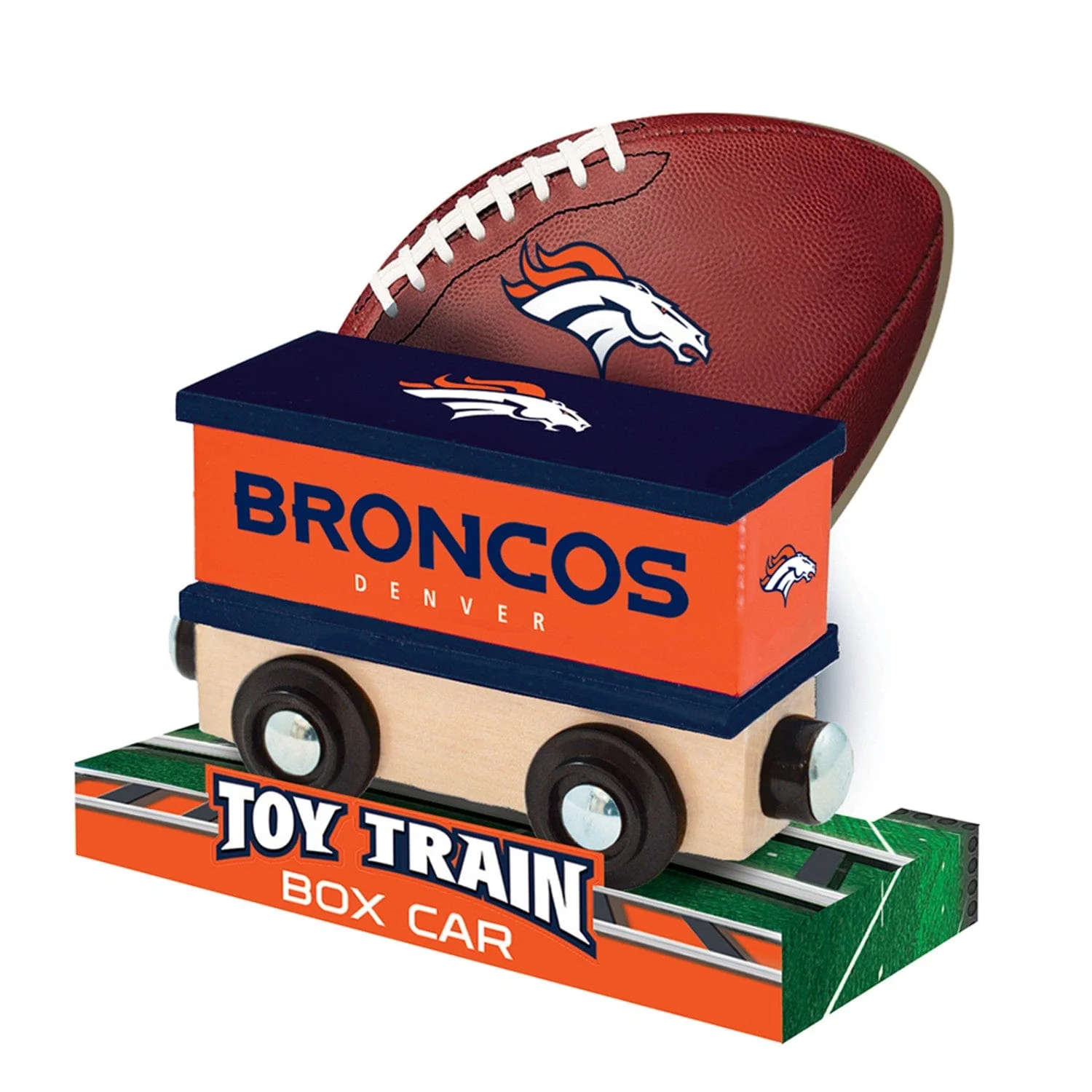 Denver Broncos Toy Train Box Car - Image 3