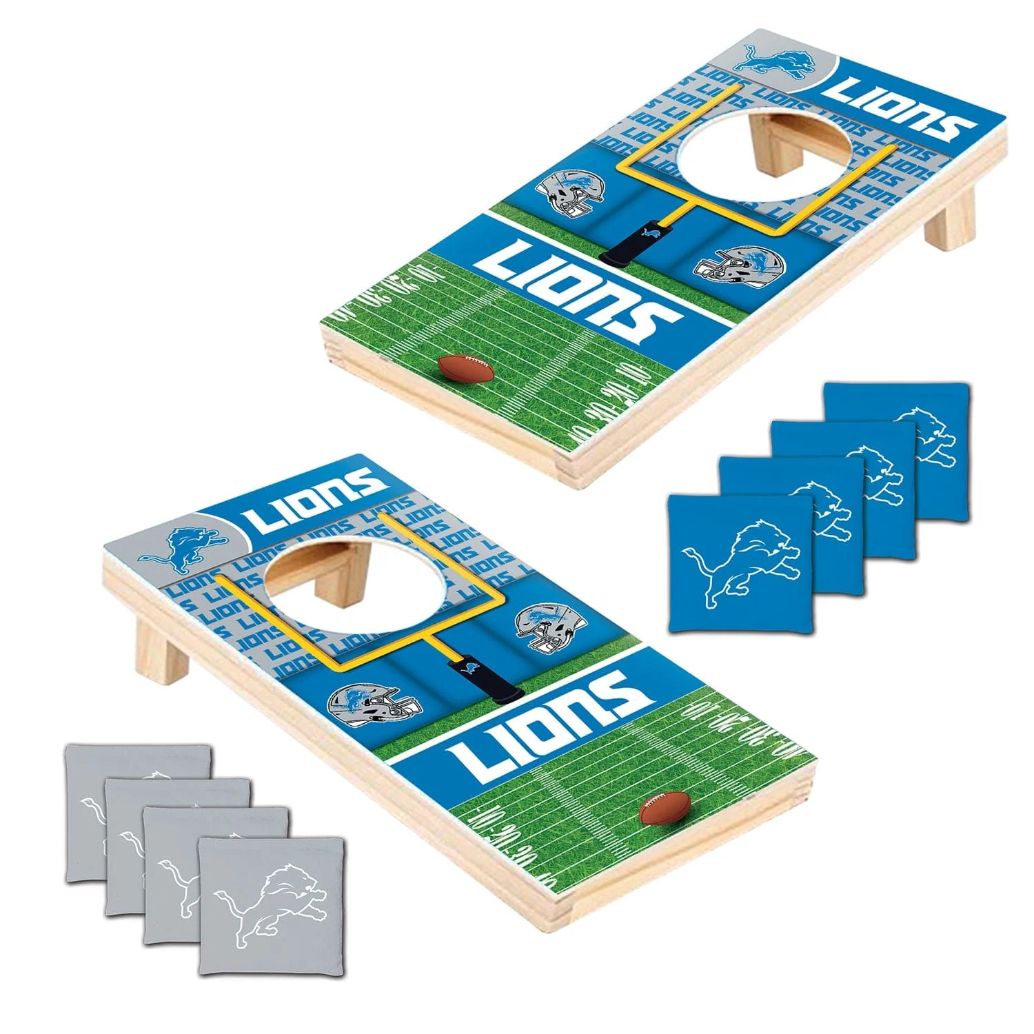 Detroit Lions - NFL Tabletop Cornhole - Image 2