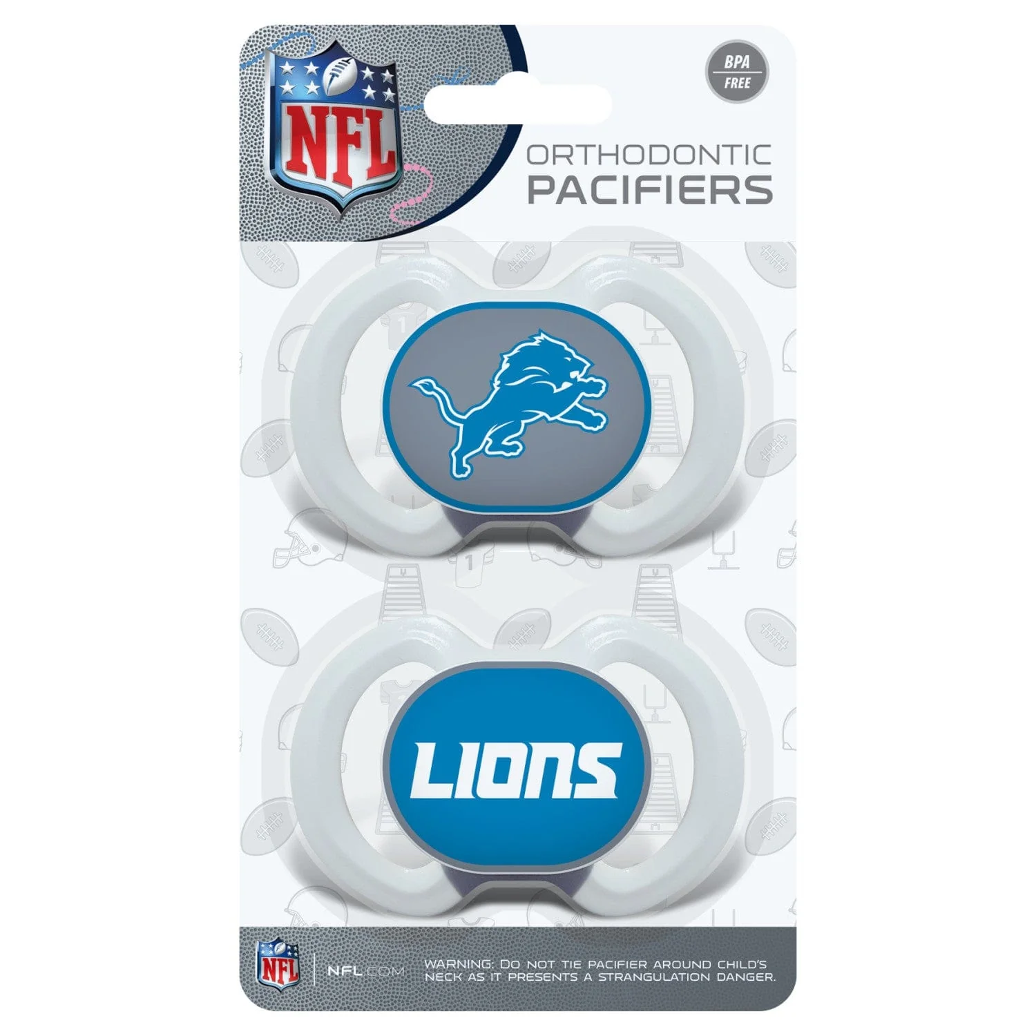 Detroit Lions - Pacifier 2-Pack - Image 2