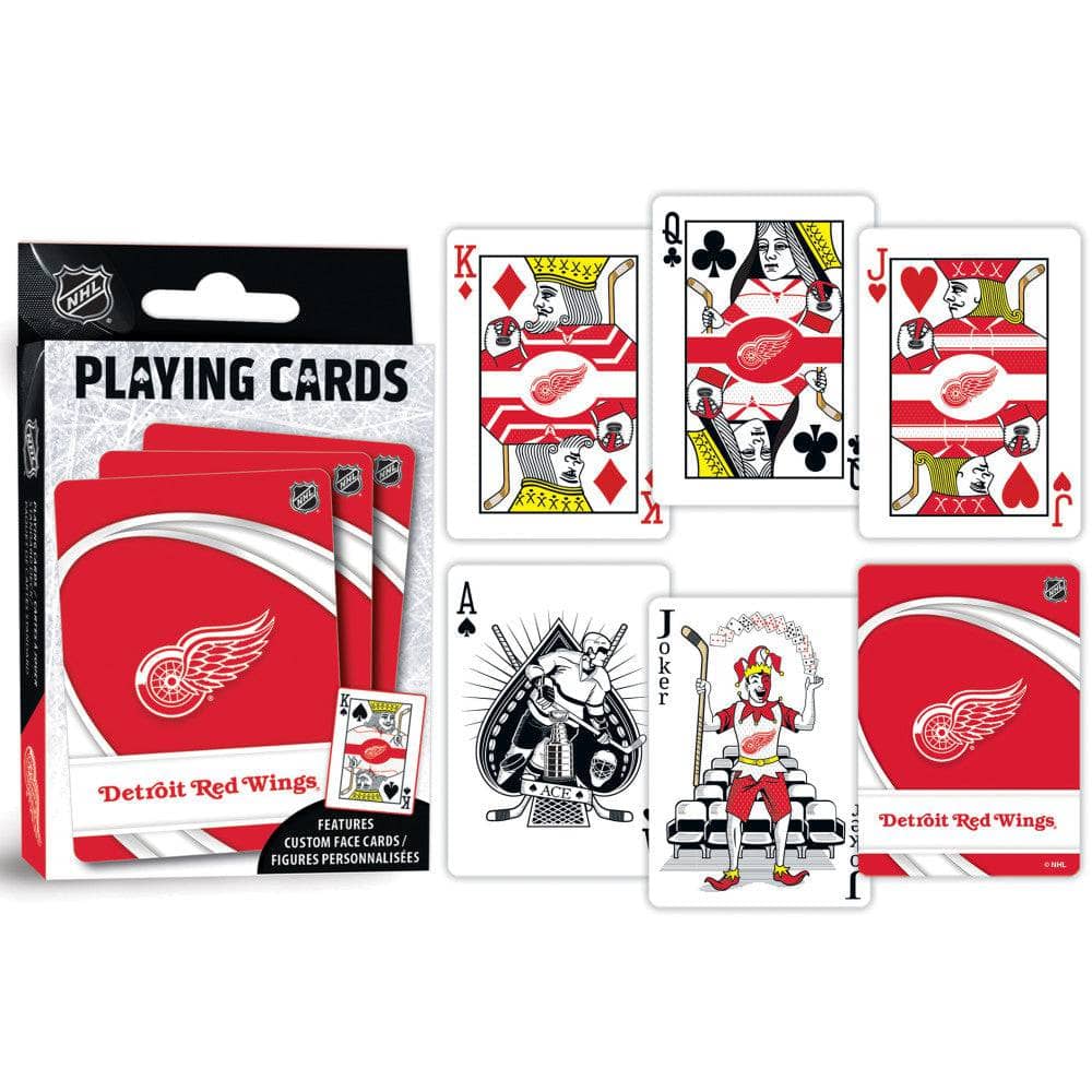 Detroit Red Wings Playing Cards - 54 Card Deck - Image 3