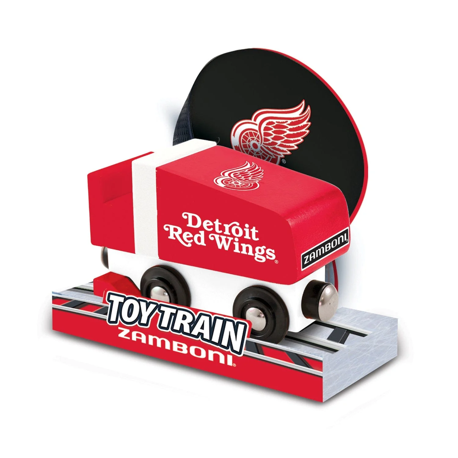 Detroit Red Wings Toy Zamboni Train Engine - Image 4