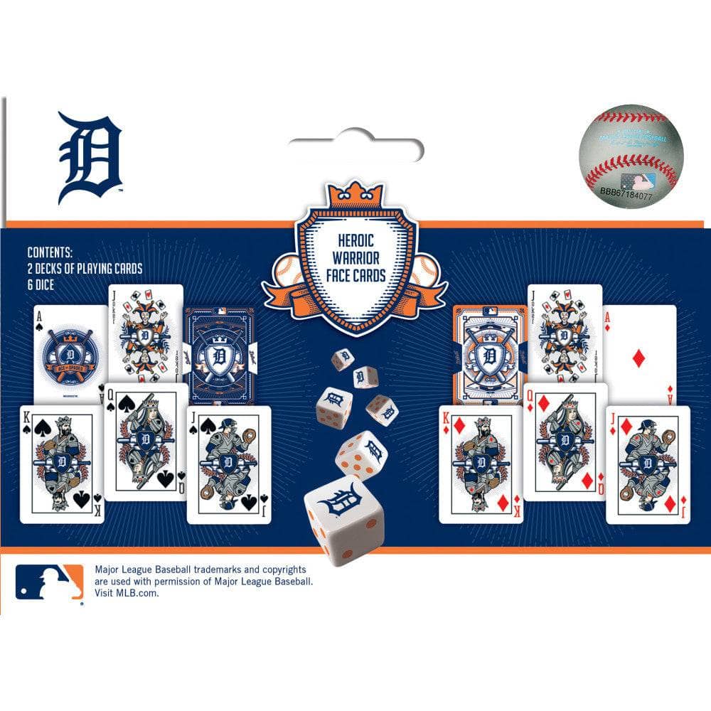 Detroit Tigers - 2-Pack Playing Cards & Dice Set - Image 3