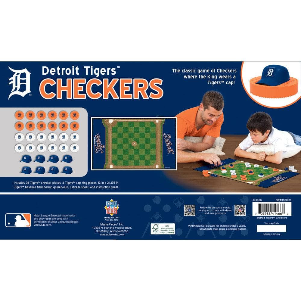 Detroit Tigers MLB Checkers - Image 3
