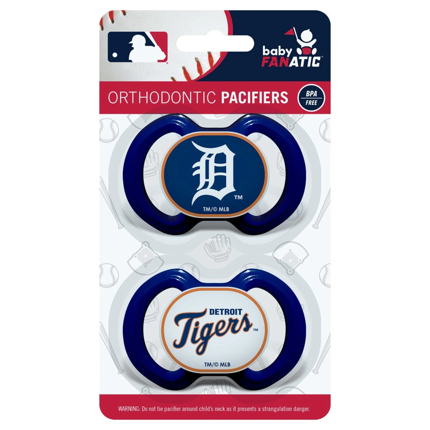 Detroit Tigers - Pacifier 2-Pack - Image 2