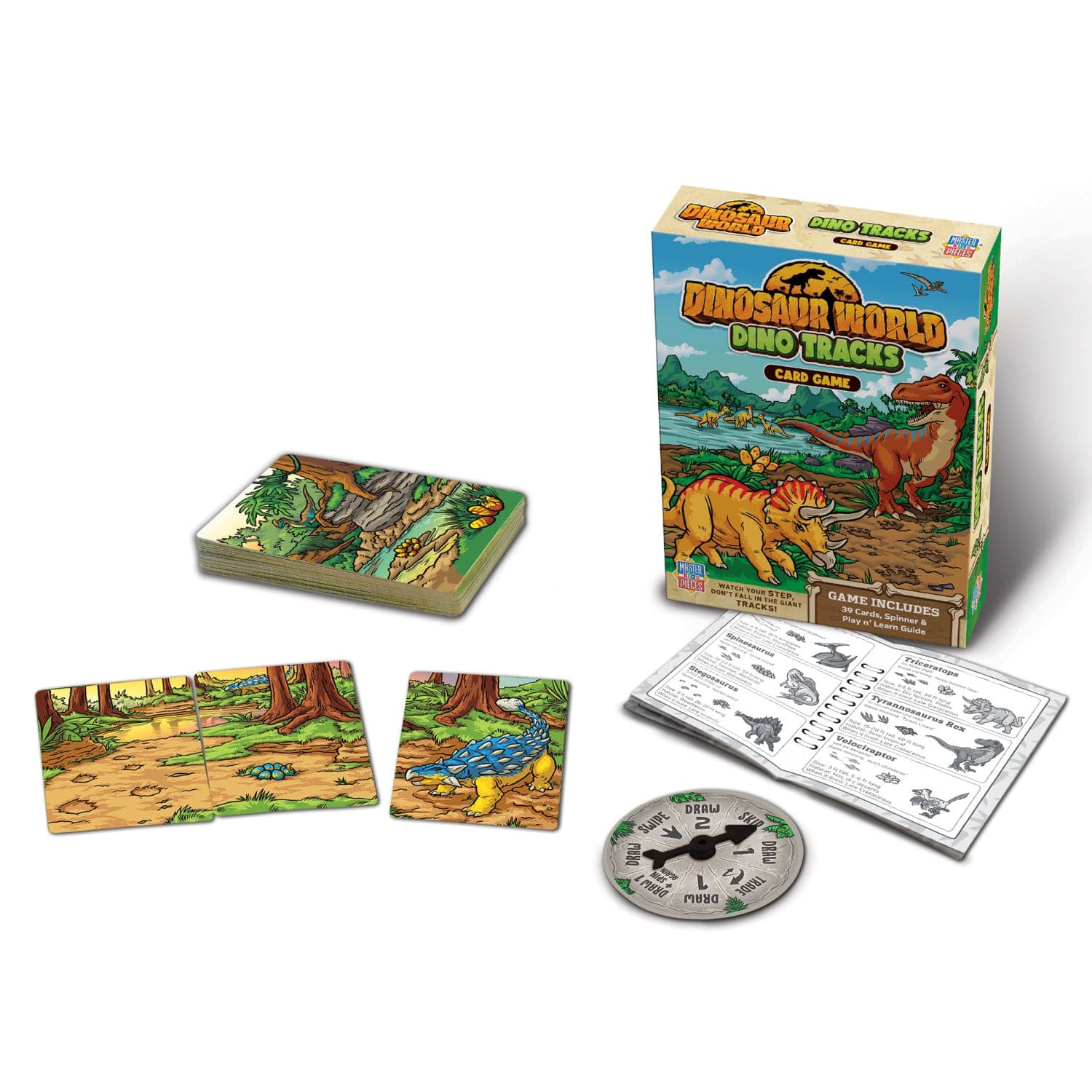 Dinosaur World Dino Tracks Card Game - Image 2