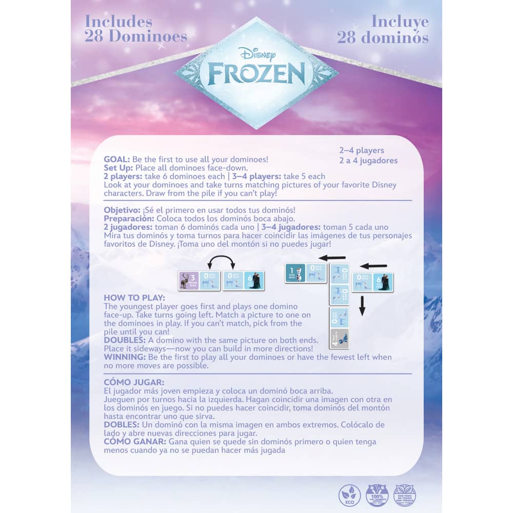 Disney - Frozen Wood Dominoes - Image 3