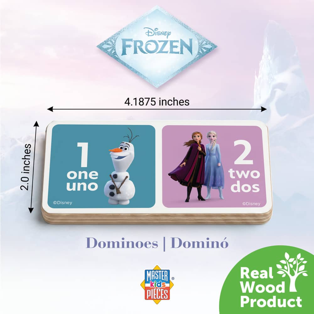 Disney - Frozen Wood Dominoes - Image 4