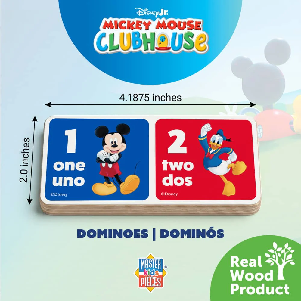 Disney - Mickey & Friends Wood Dominoes - Image 4