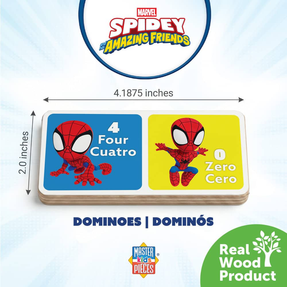 Disney - Spidey & Friends Wood Dominoes - Image 4