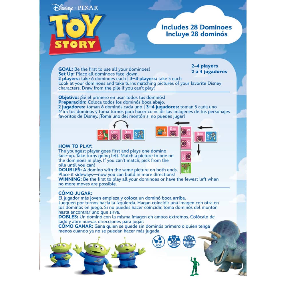 Disney - Toy Story Wood Dominoes - Image 3