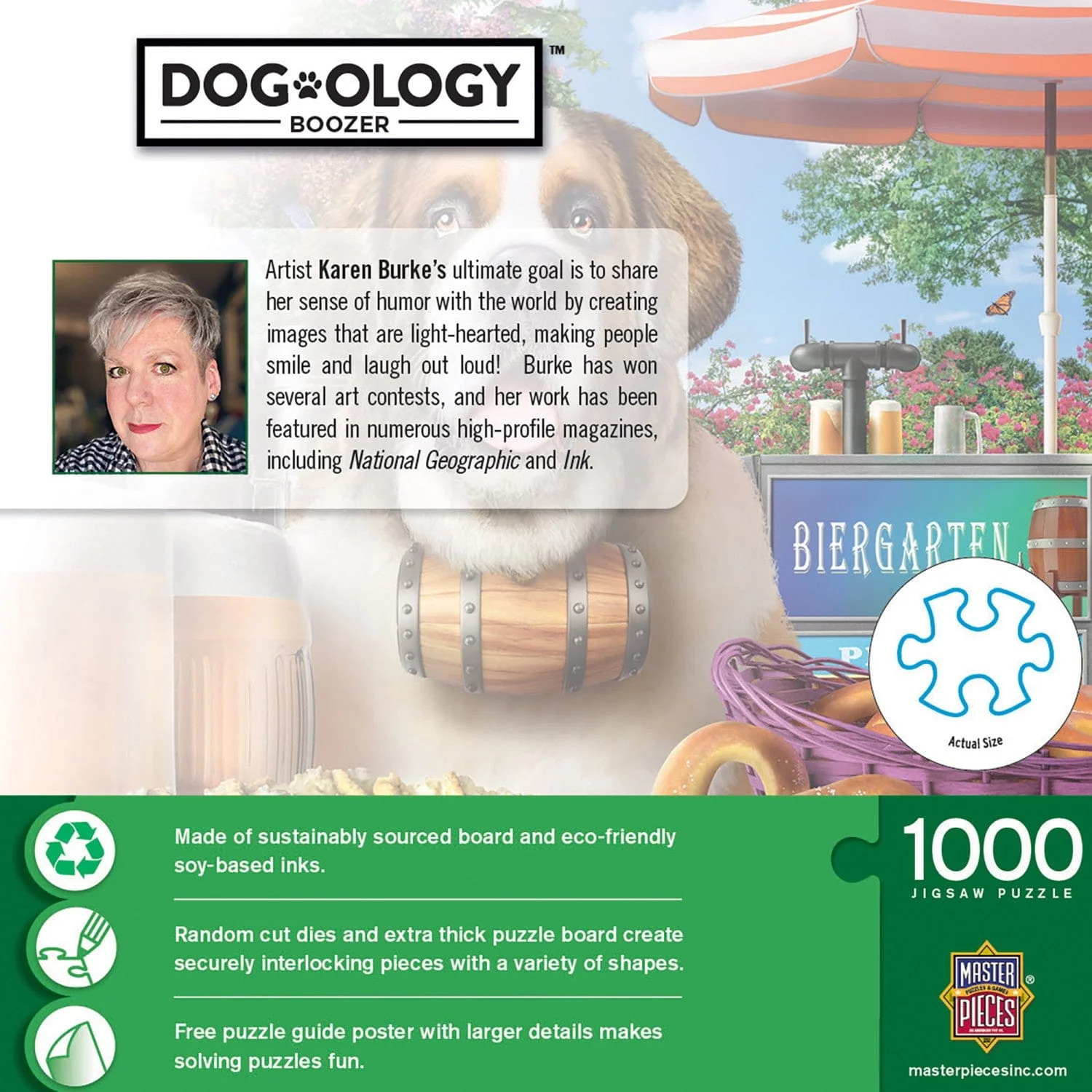 Dogology - Boozer 1000 Piece Jigsaw Puzzle - Image 3