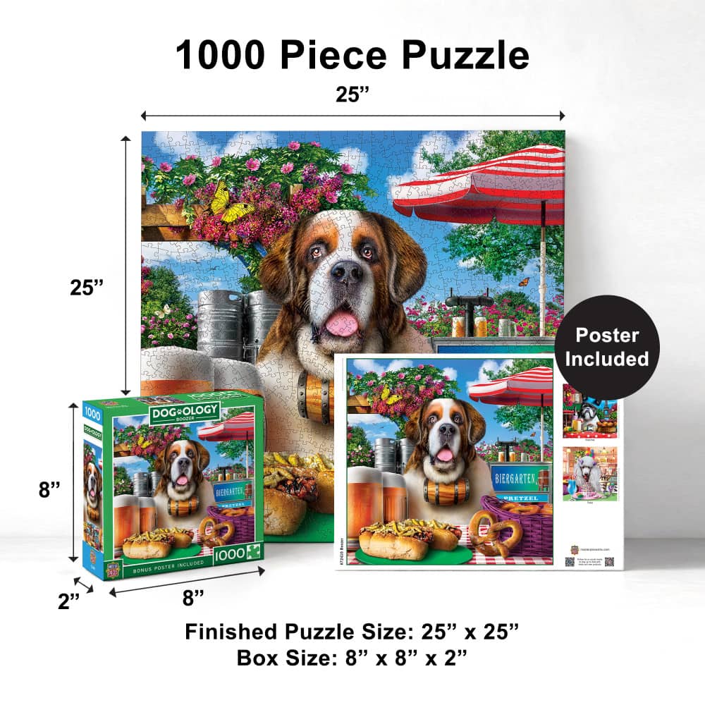 Dogology - Boozer 1000 Piece Jigsaw Puzzle - Image 5