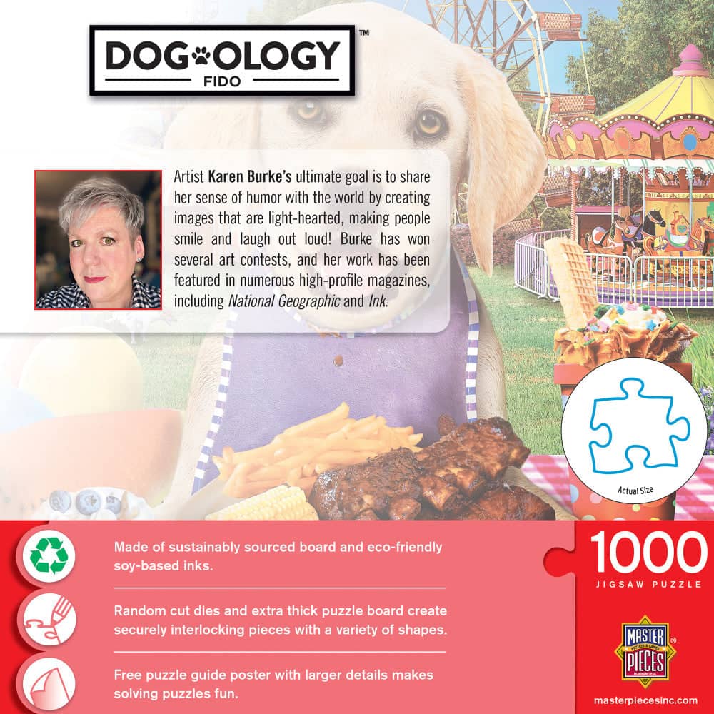 Dogology - Fido 1000 Piece Jigsaw Puzzle - Image 3