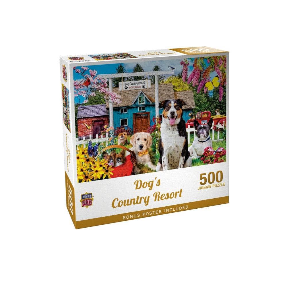 Dog's Country Resort - Jigsaw Puzzle - Image 3
