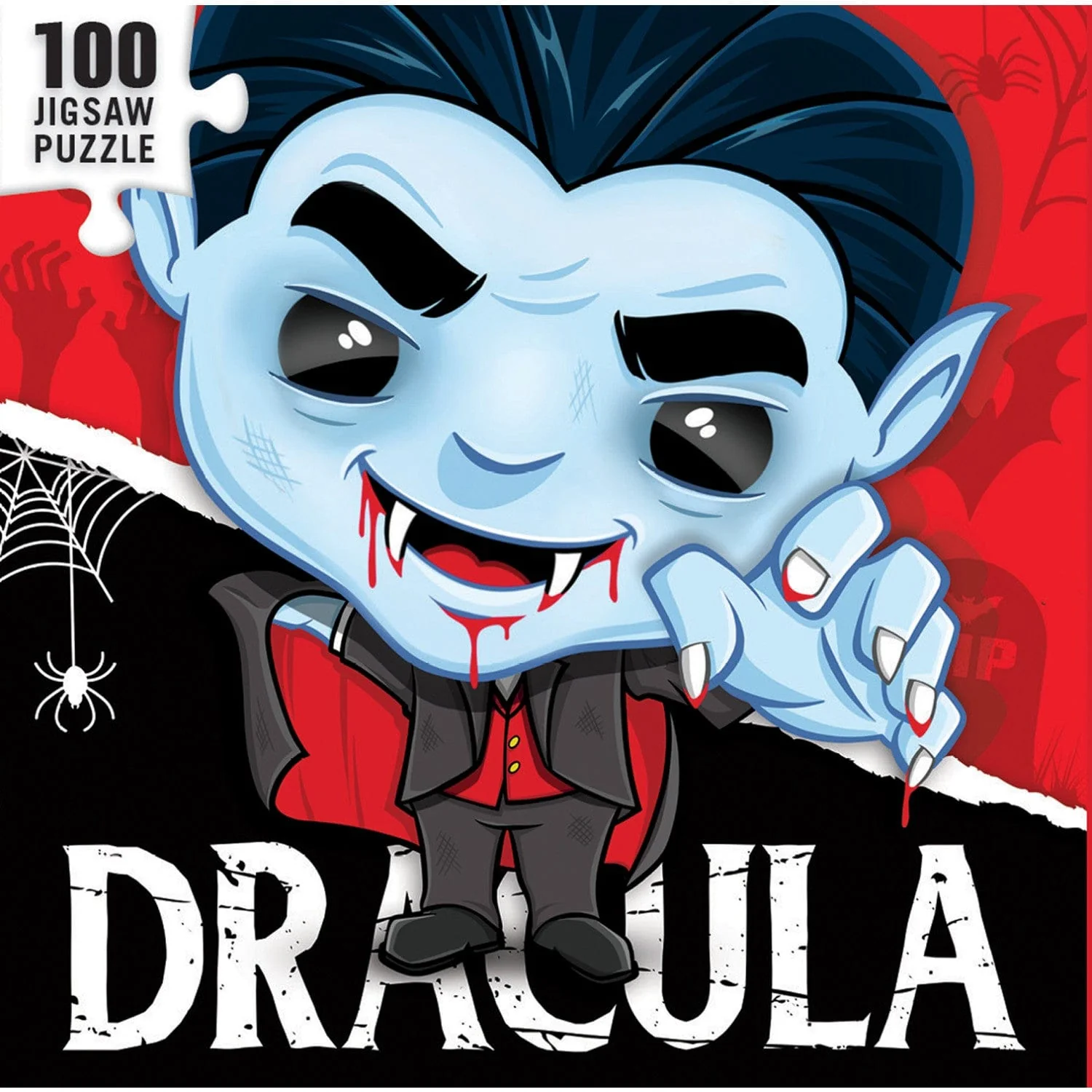 Dracula 100 Piece Jigsaw Puzzle - Image 3