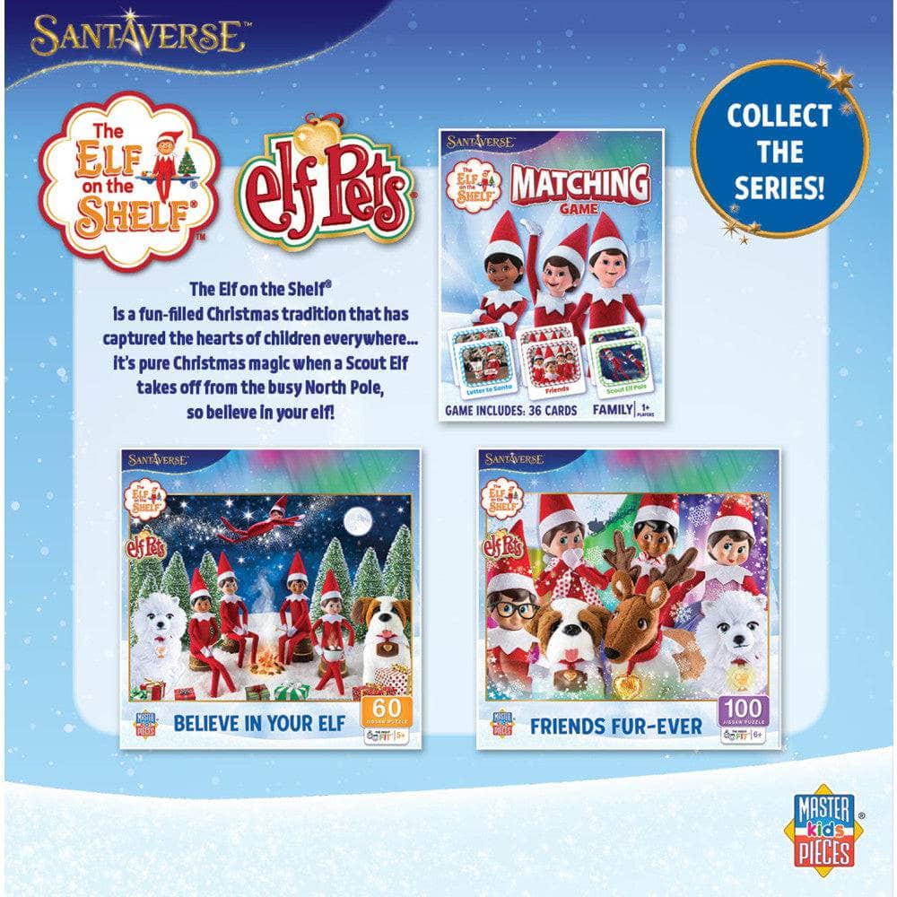 Elf on the Shelf 4-Pack 100 Piece Jigsaw Puzzles - V1 - Image 7