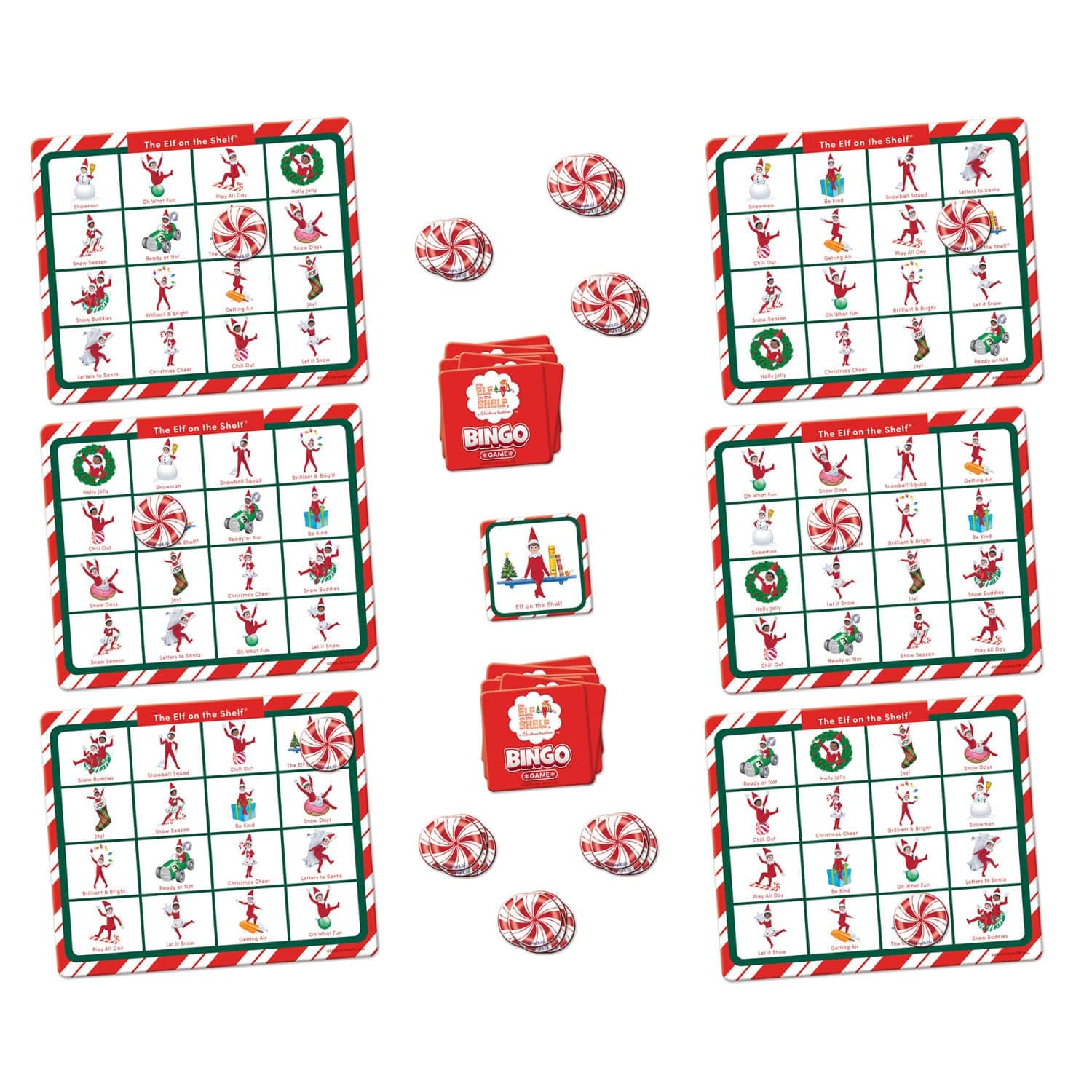 Elf on the Shelf Bingo Game - Image 2