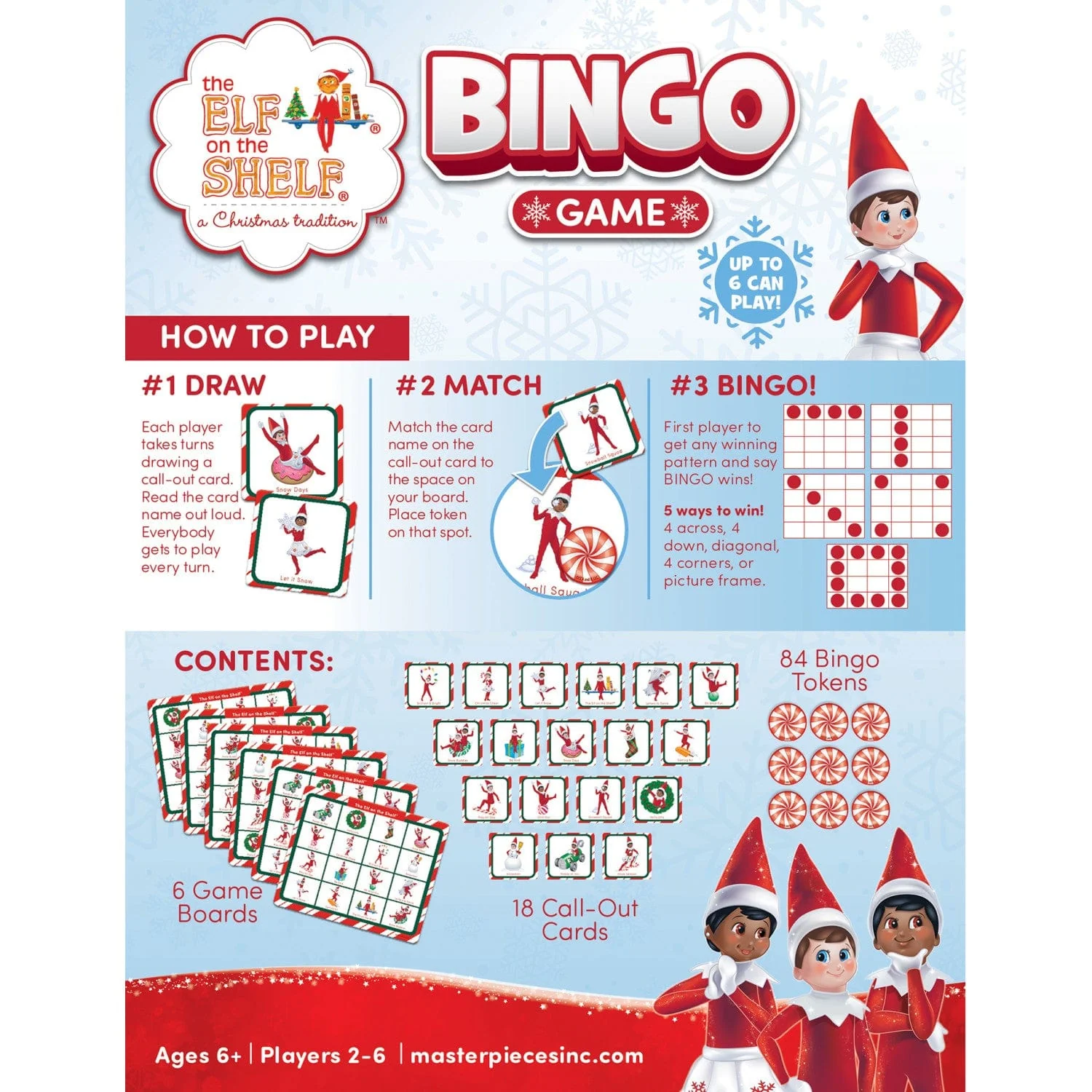 Elf on the Shelf Bingo Game - Image 3