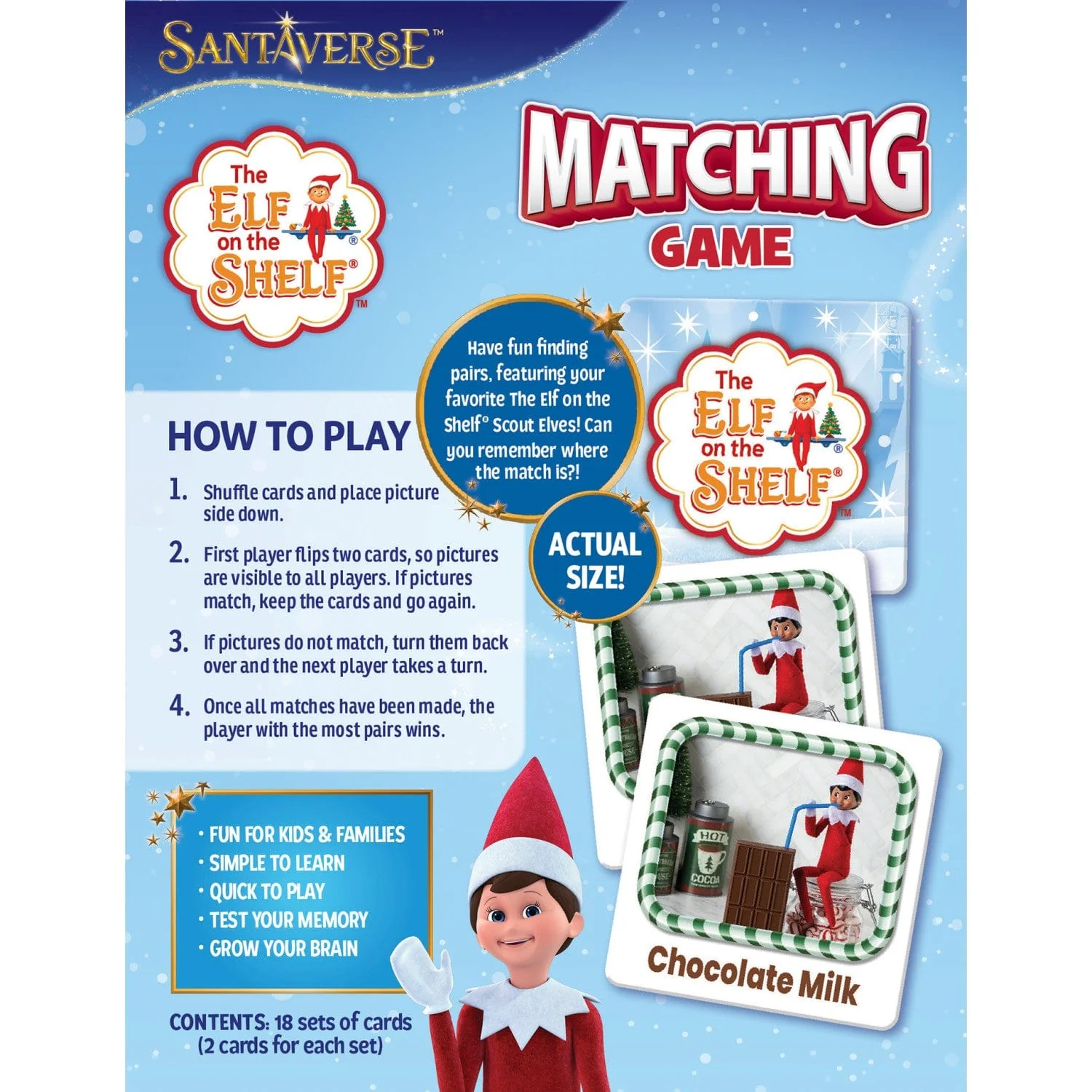 Elf on the Shelf Matching Game - Image 3