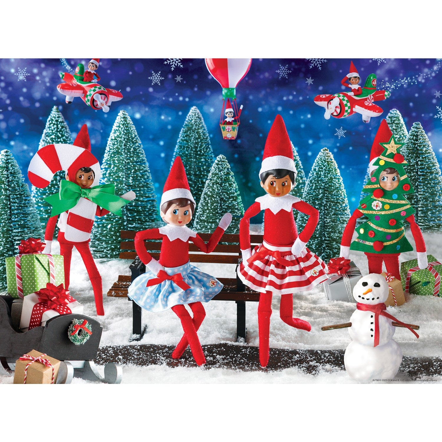 Elf on the Shelf - Oh What Fun 60 Piece Jigsaw Puzzle - Image 2