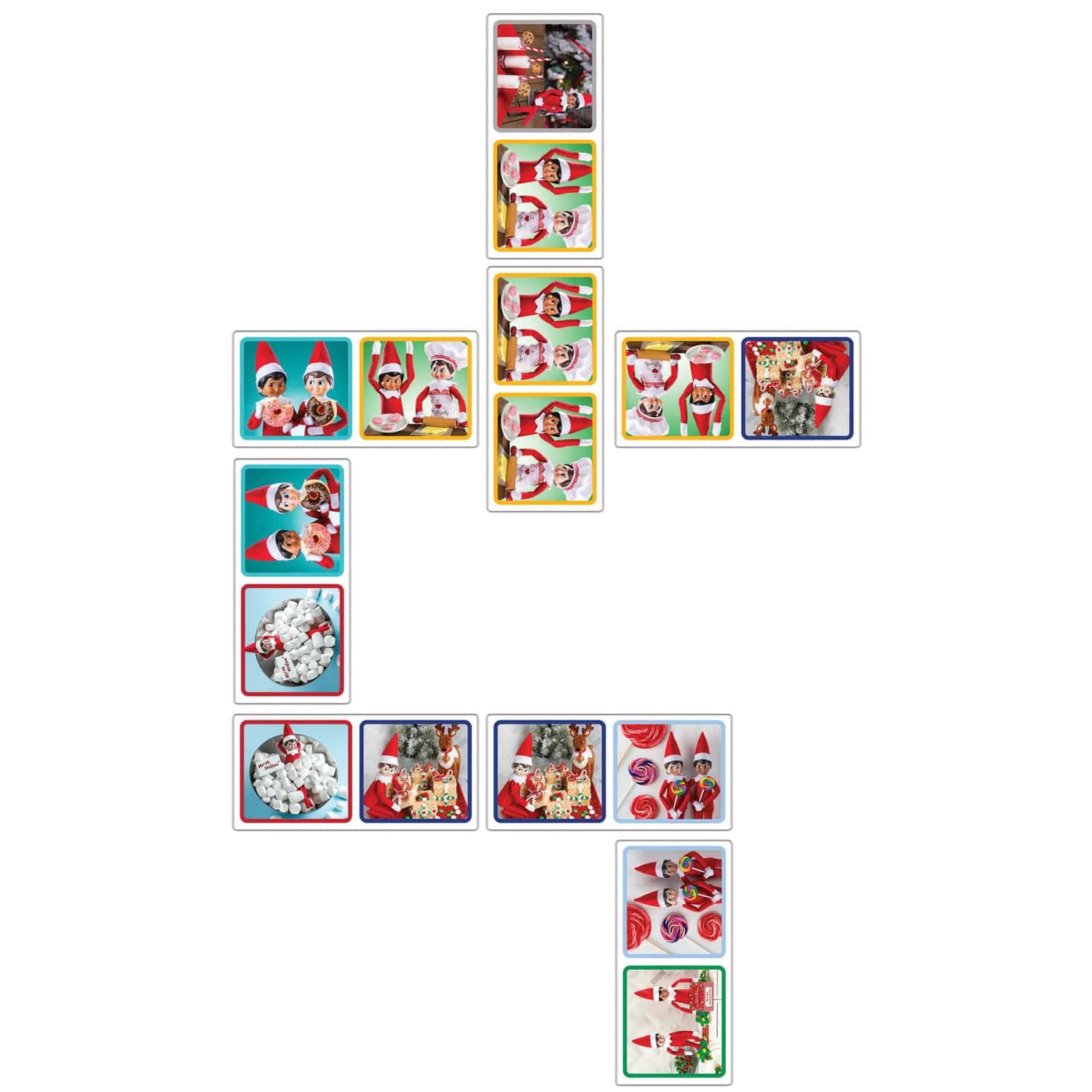 Elf on the Shelf Picture Dominoes - Image 2