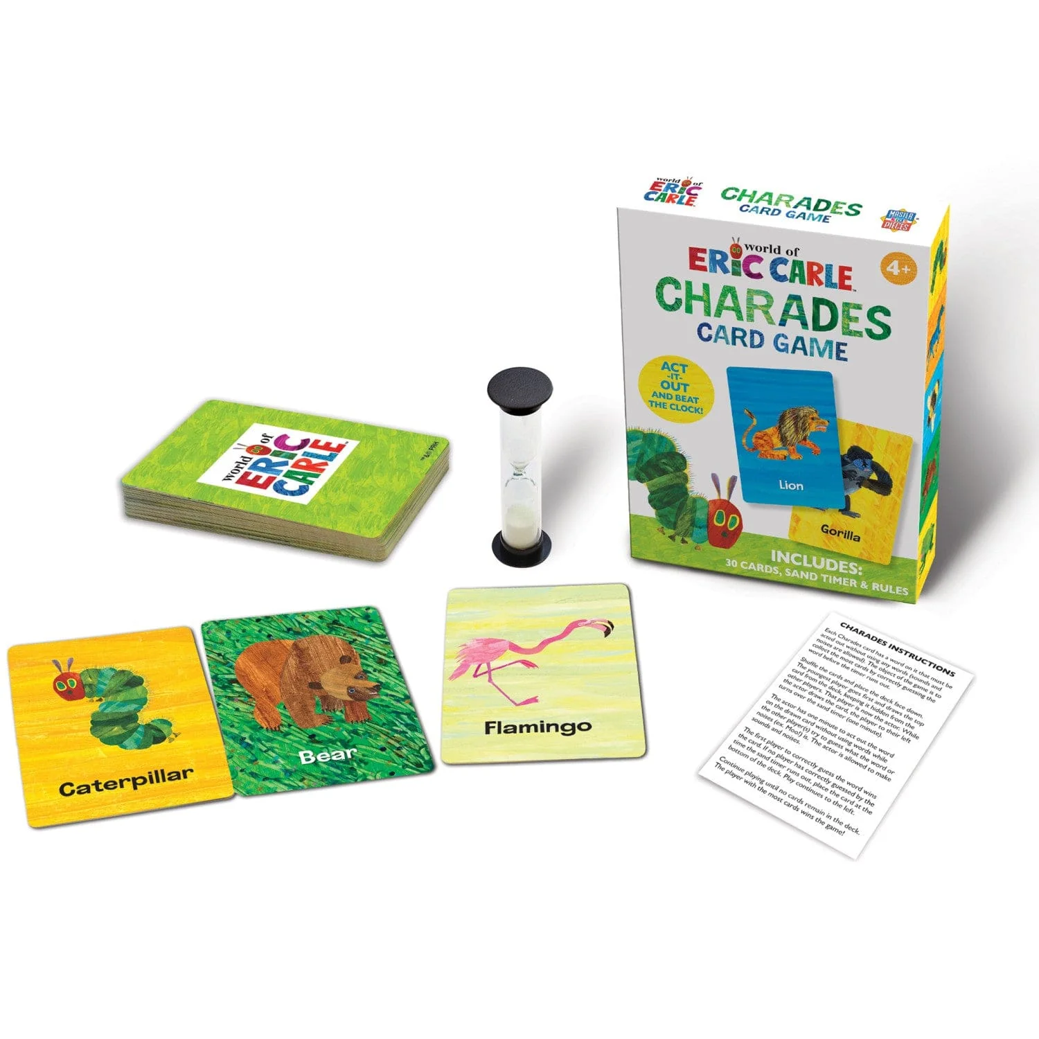 World of Eric Carle Charades Travel Card Game - Image 2