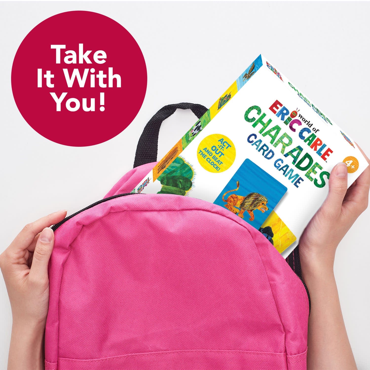 World of Eric Carle Charades Travel Card Game - Image 4