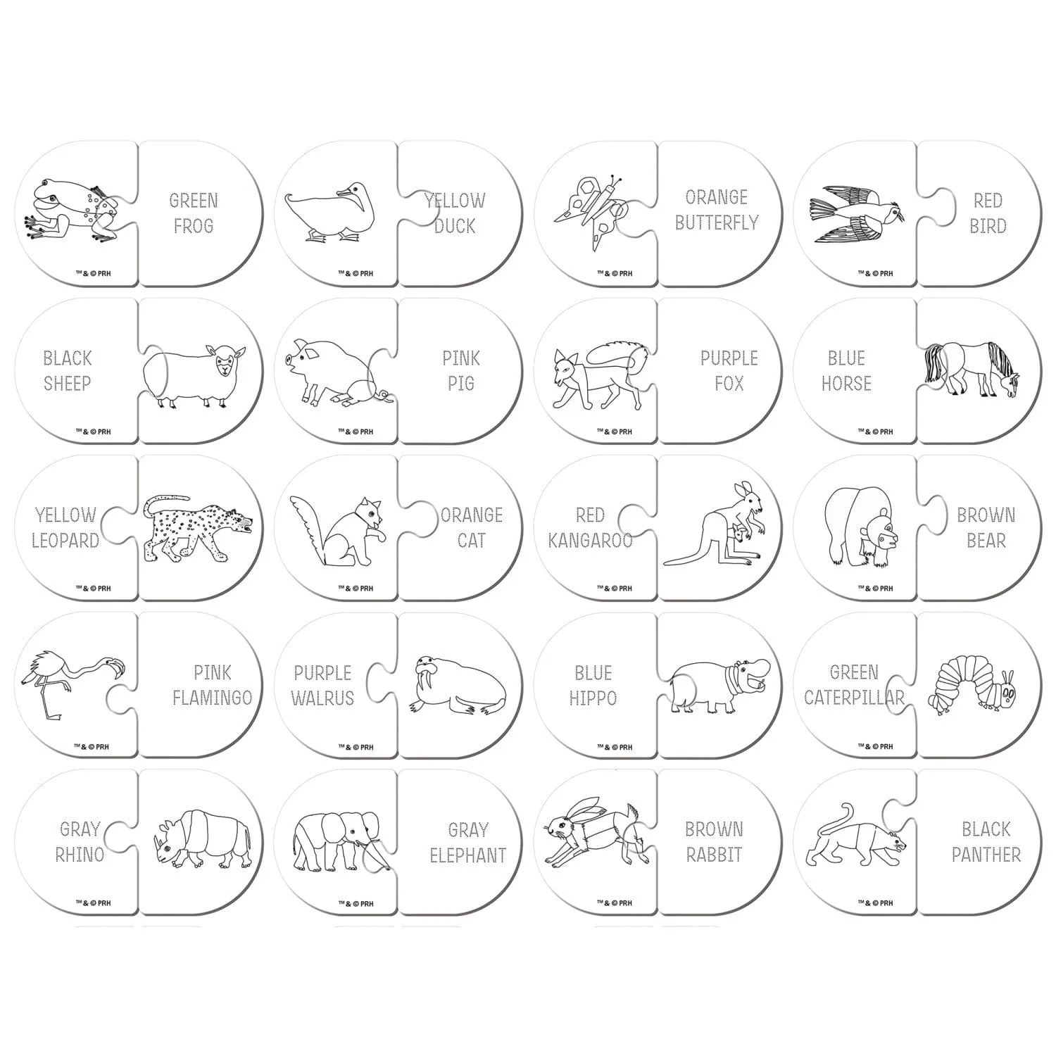 Eric Carle - Matching Color Jigsaw Puzzles - Image 4