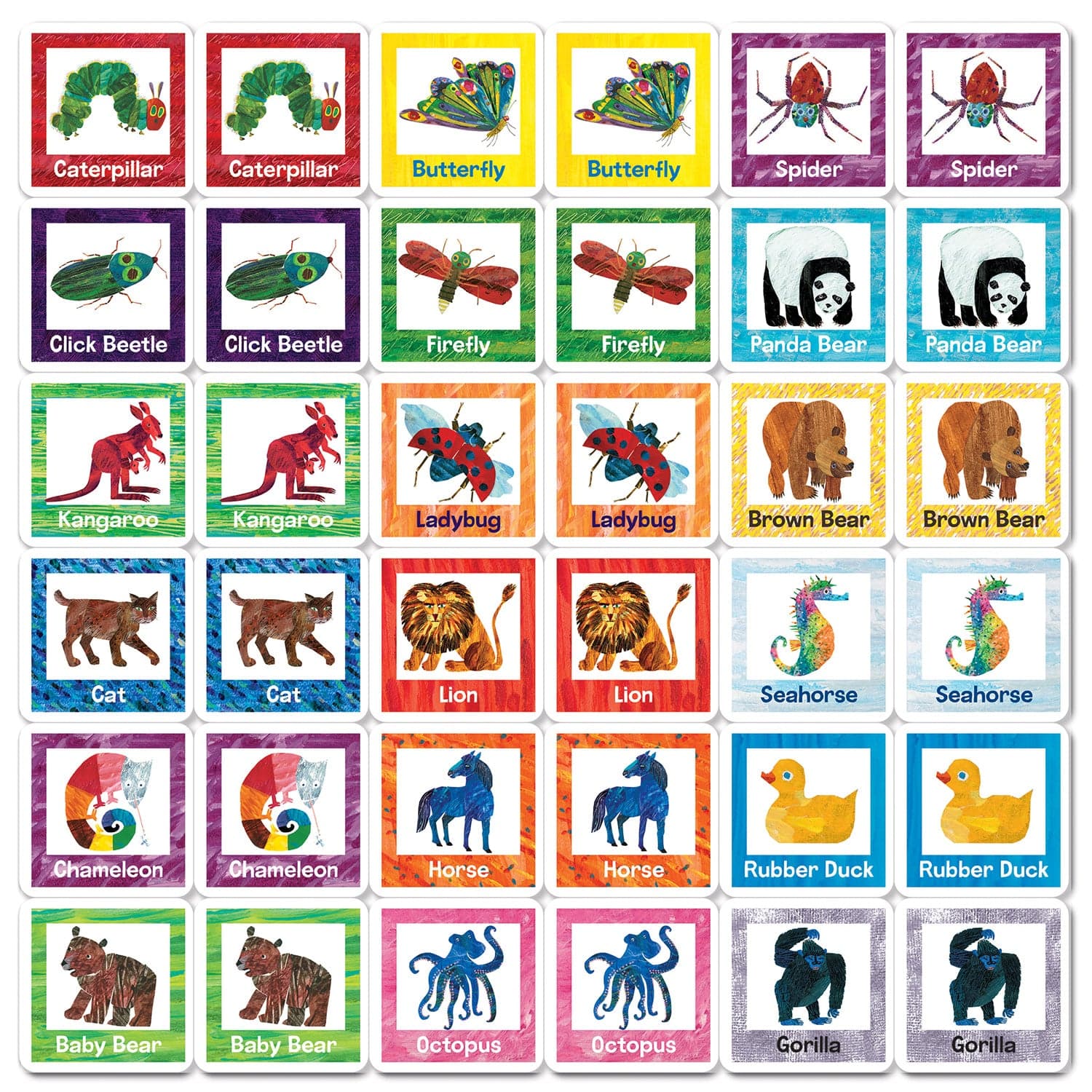 World of Eric Carle Matching Travel Game - Image 2