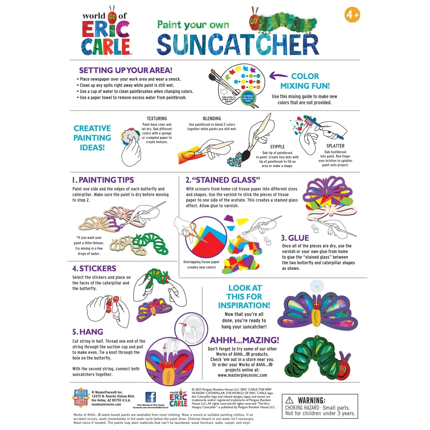 Eric Carle - Suncatcher Wood Paint Kit - Image 4