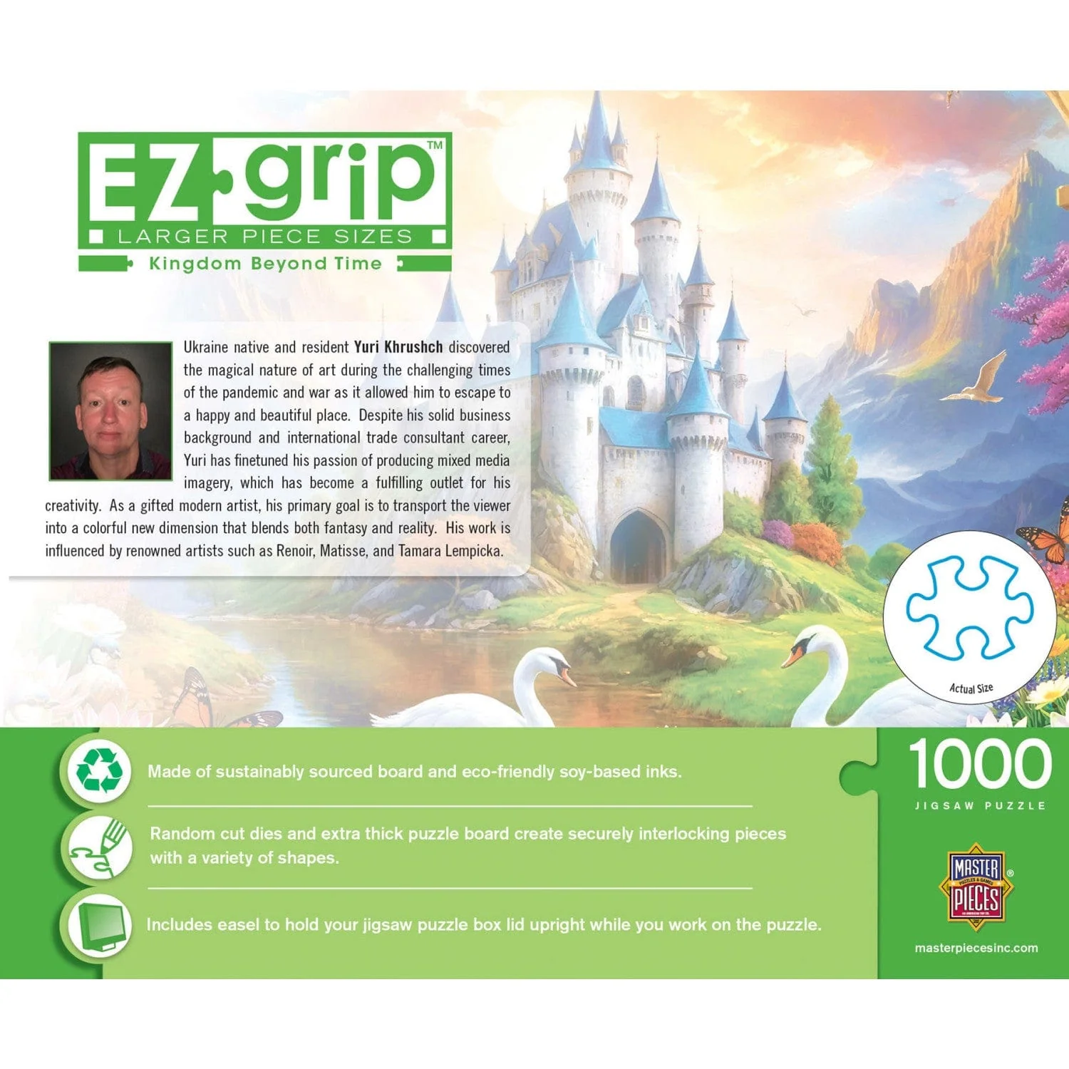 EZ Grip - Kingdom Beyond Time 1000 Piece Jigsaw Puzzle - Image 3