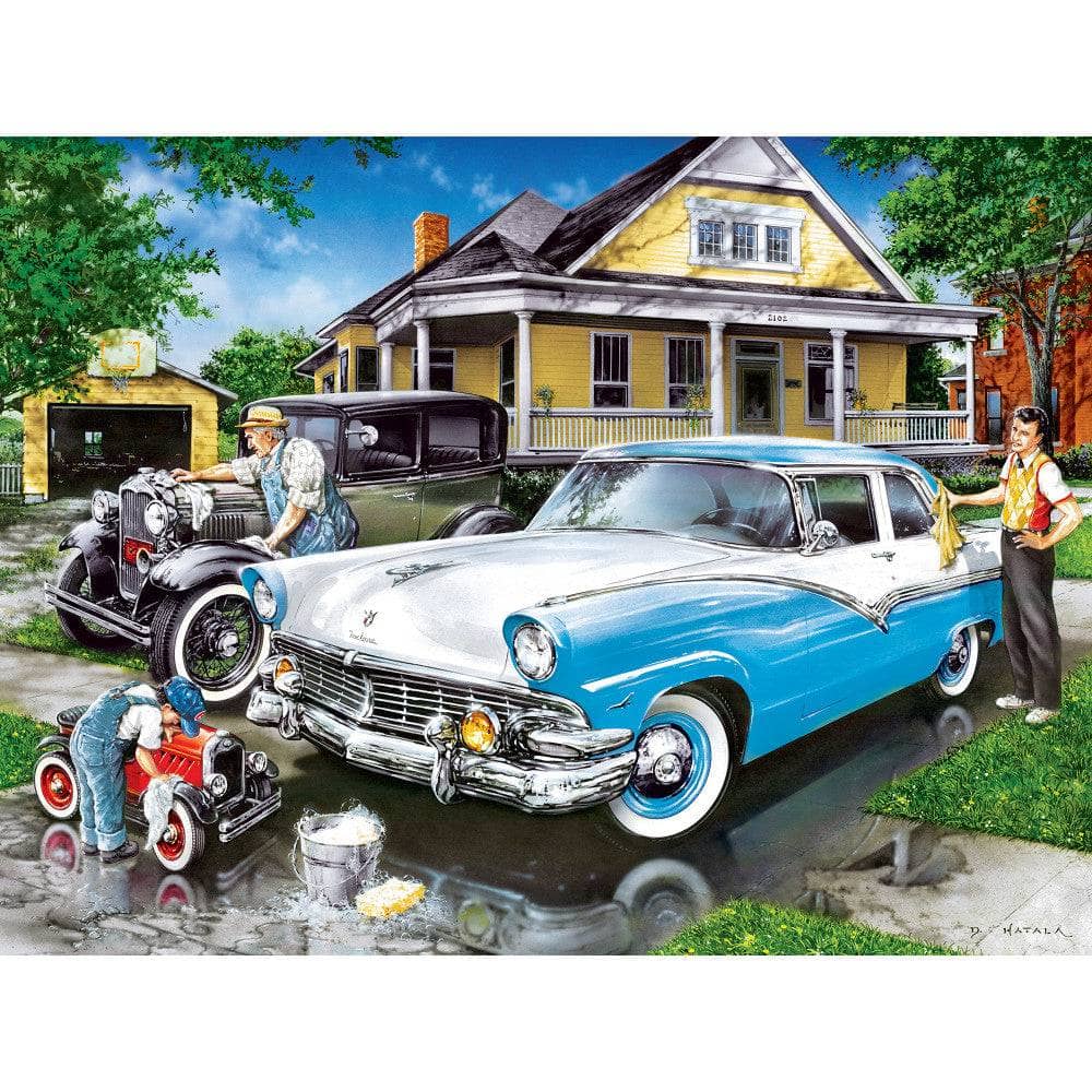 Family Time - Three Generations 400 Piece Jigsaw Puzzle - Image 2