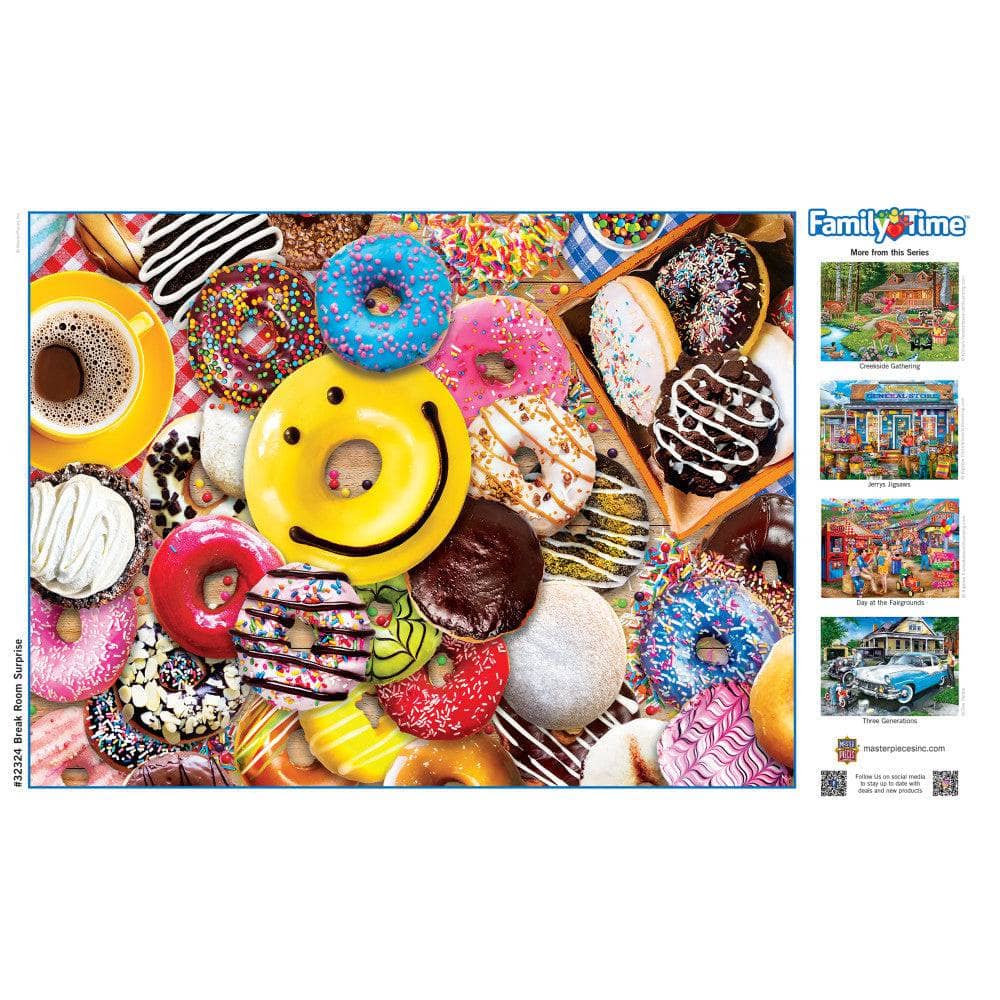 Family Time - Break Room Surprise 400 Piece Jigsaw Puzzle - Image 4