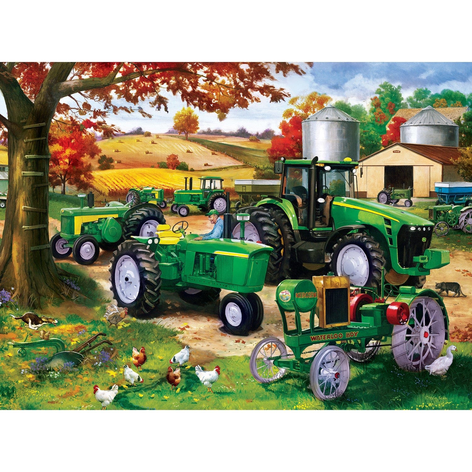 Farm & Country - 500 Piece Jigsaw Puzzles 4 Pack - Image 3