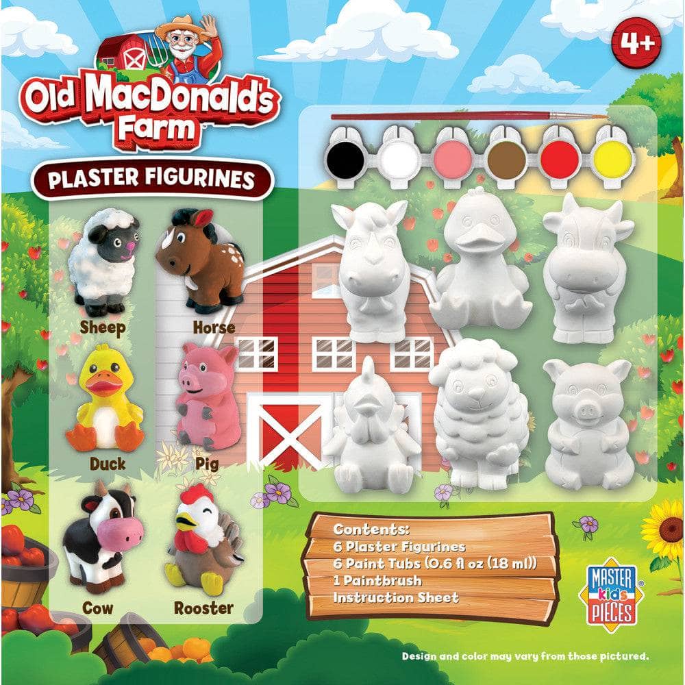 Old MacDonald's Farm - Plaster Figurine Paint Set - Image 3