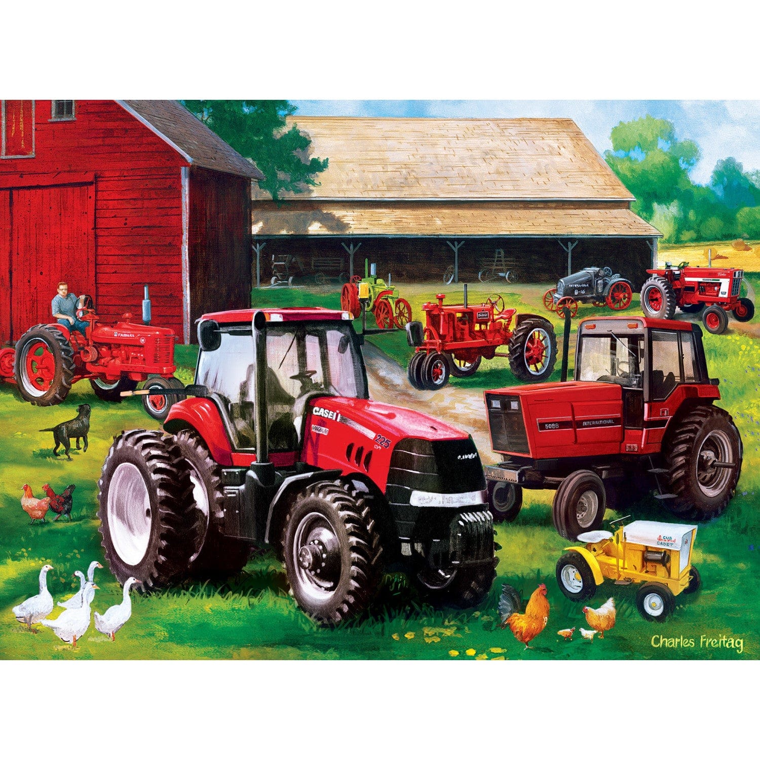 Farmall 4-Pack 500 Piece Jigsaw Puzzles - Image 4