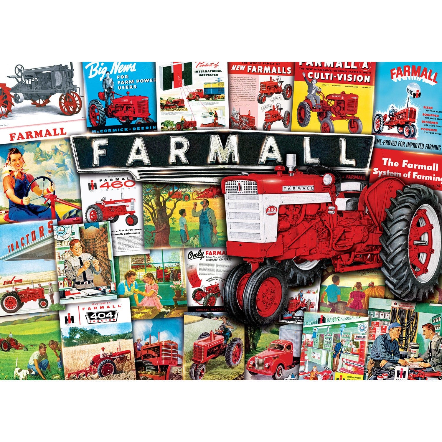 Farmall - An American Classic 1000 Piece Jigsaw Puzzle - Image 2