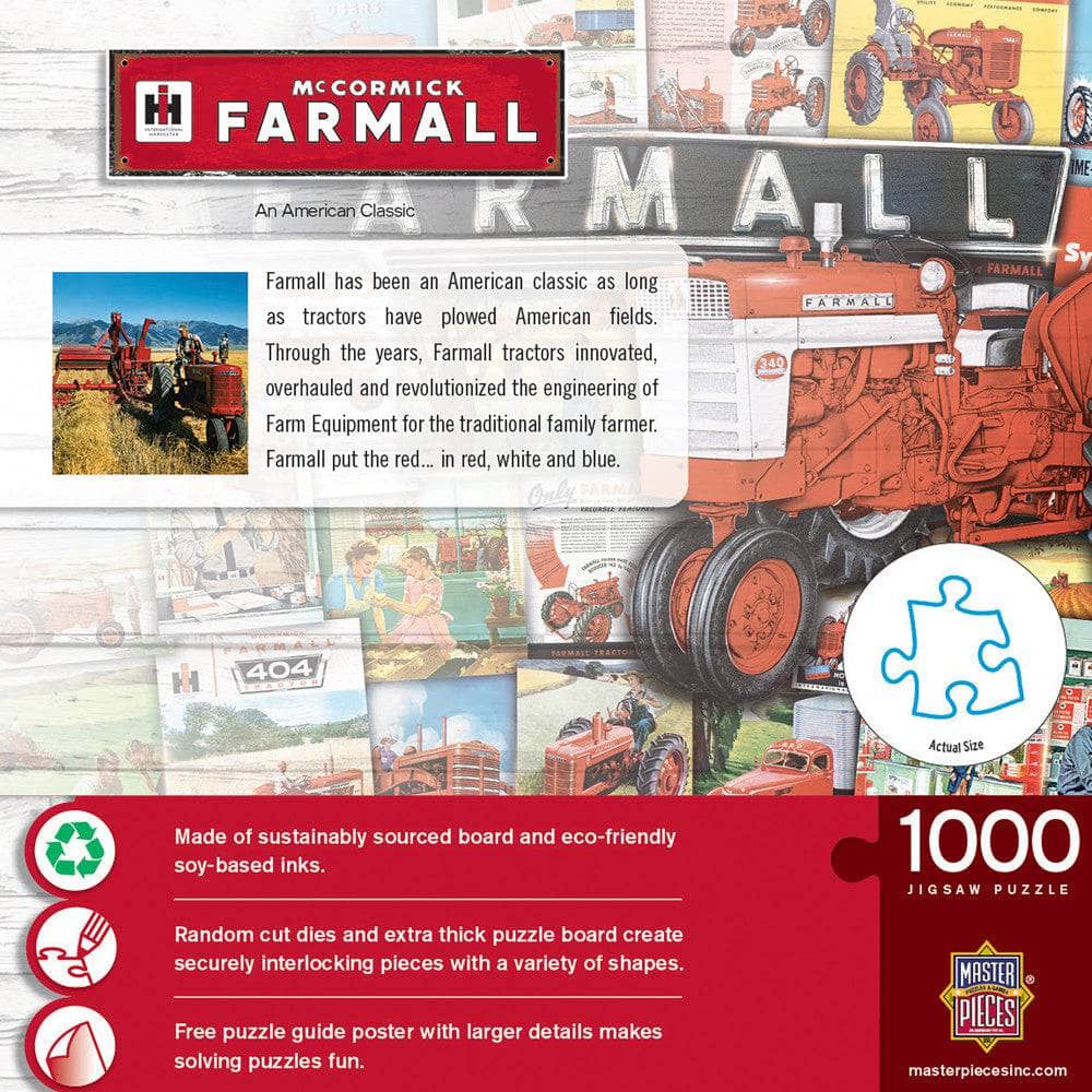 Farmall - An American Classic 1000 Piece Jigsaw Puzzle - Image 3