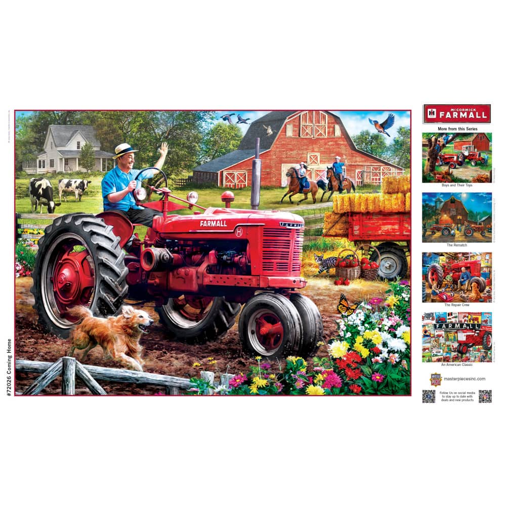 Farmall - Coming Home 1000 Piece Jigsaw Puzzle - Image 4