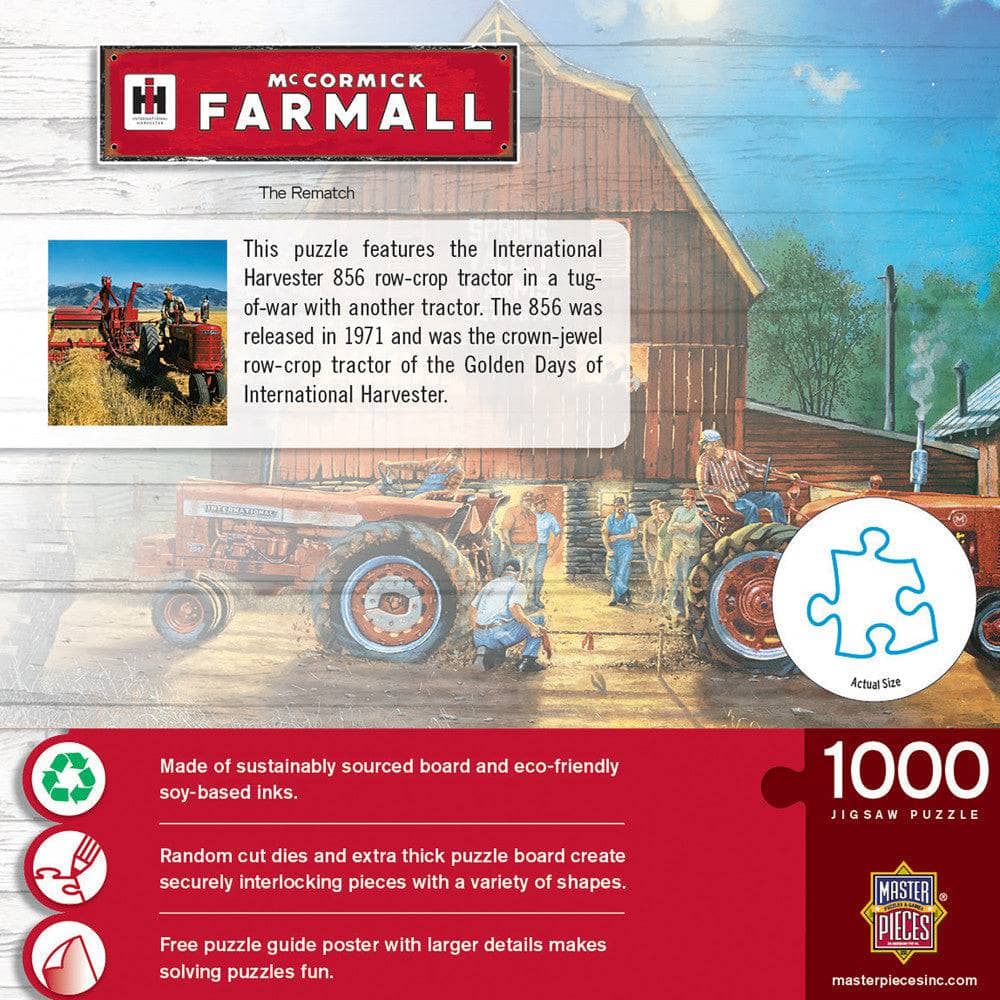 Farmall - The Rematch 1000 Piece Jigsaw Puzzle - Image 3