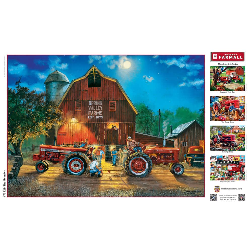 Farmall - The Rematch 1000 Piece Jigsaw Puzzle - Image 4