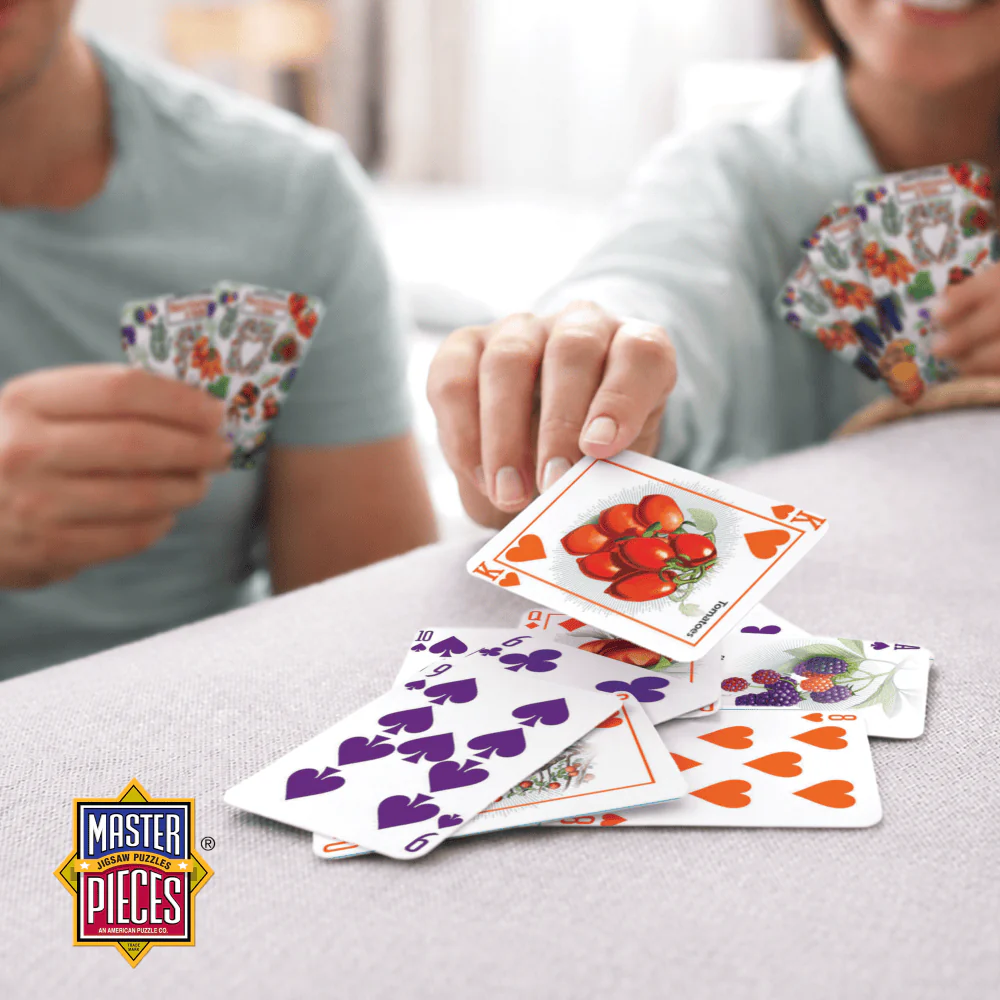 Farmer's Almanac - Fruits, Vegetables, & Herbs Playing Cards - 54 Card Deck - Image 4