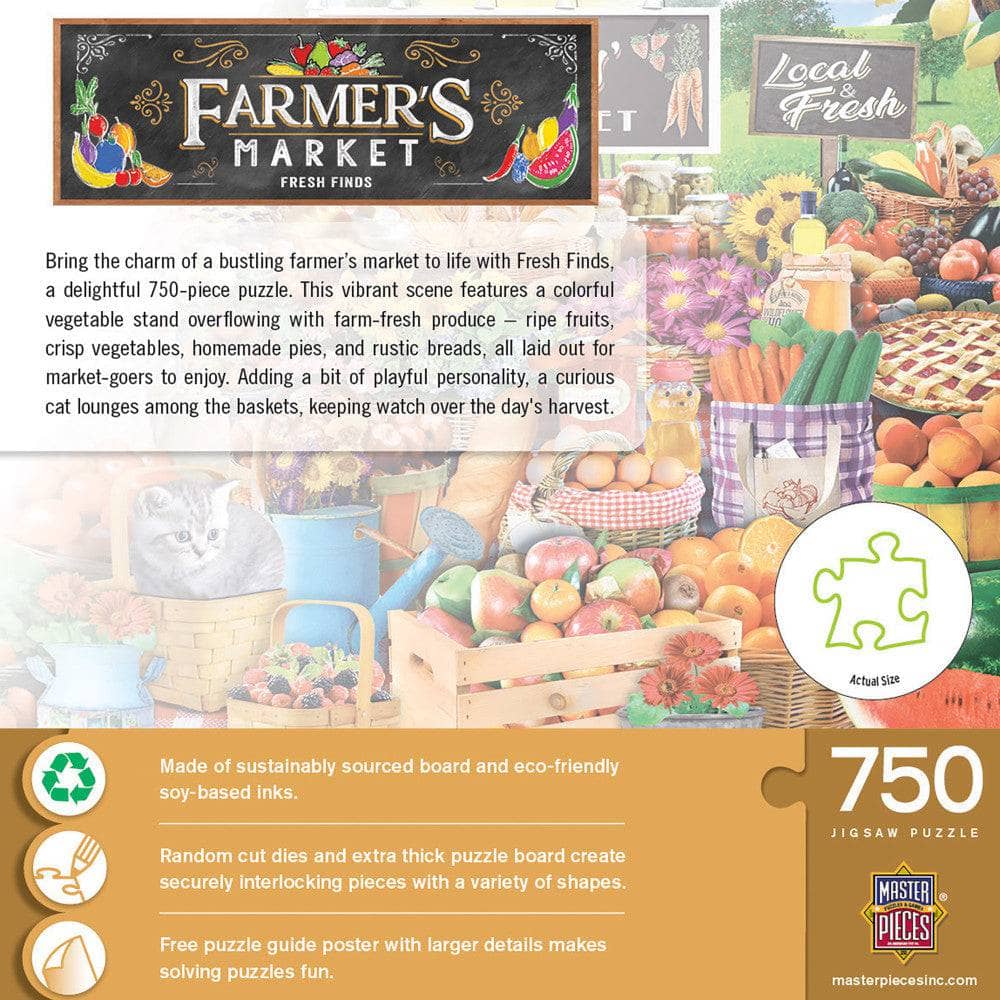 Farmer's Market - Fresh Finds 750 Piece Jigsaw Puzzle - Image 3