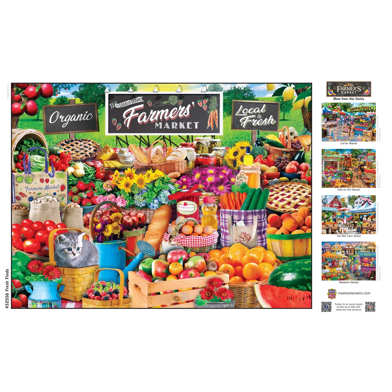 Farmer's Market - Fresh Finds 750 Piece Jigsaw Puzzle - Image 4
