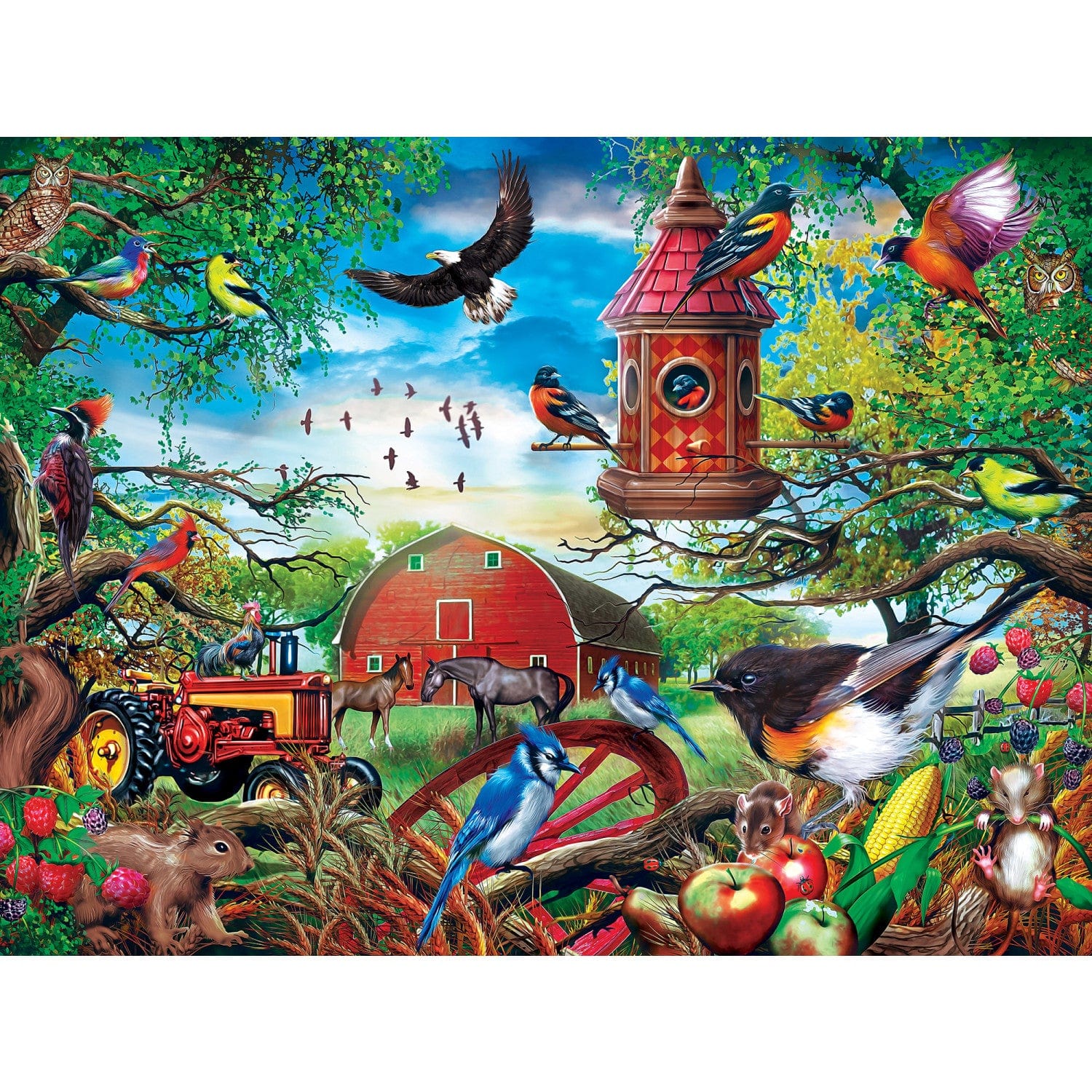 Farmland Frolic - Jigsaw Puzzle